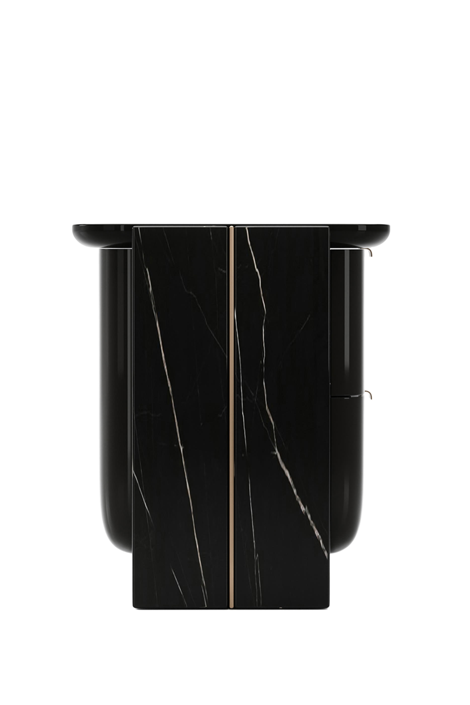 Overlap Bedside Table