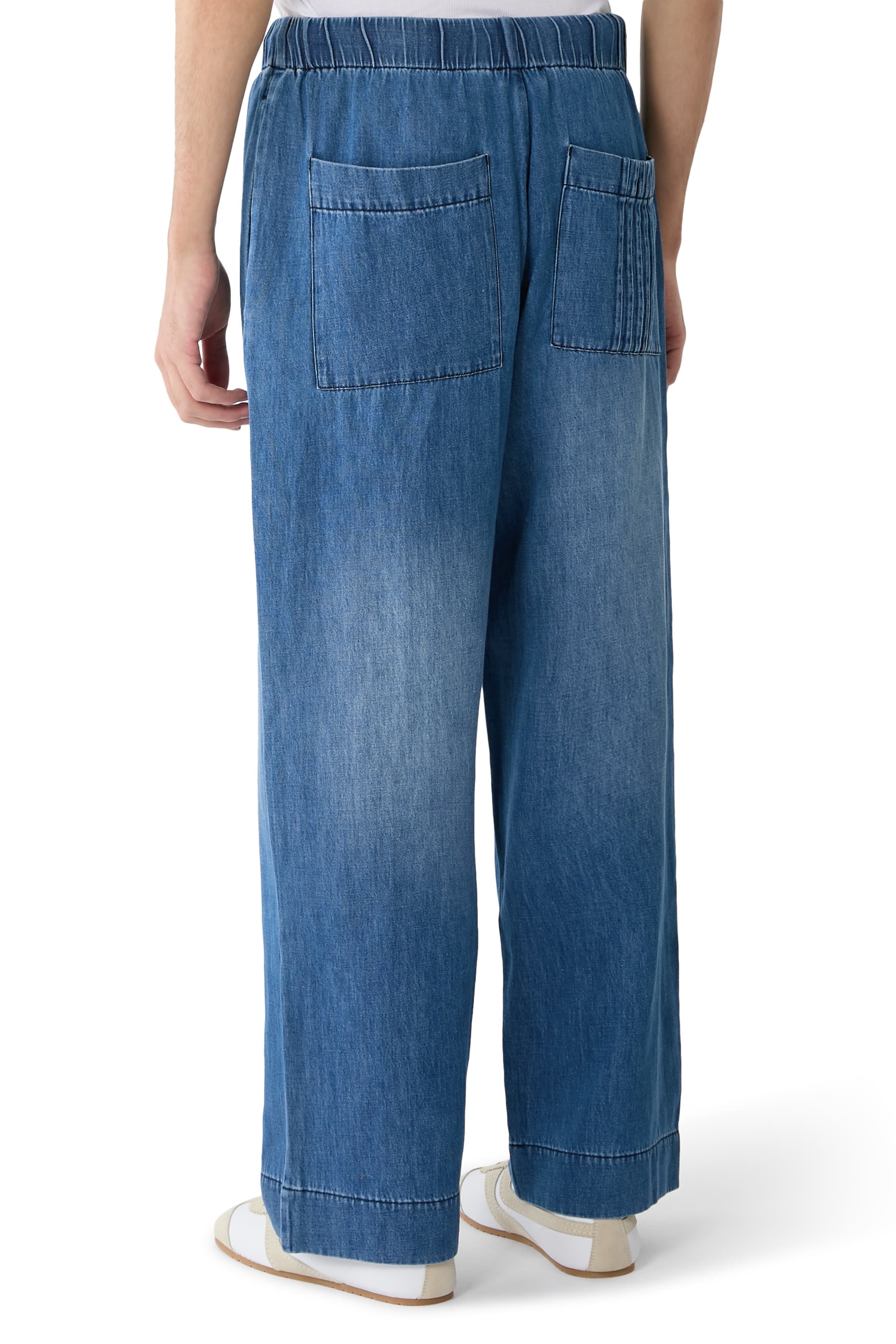 Pintuck Pleat Detailing Trousers