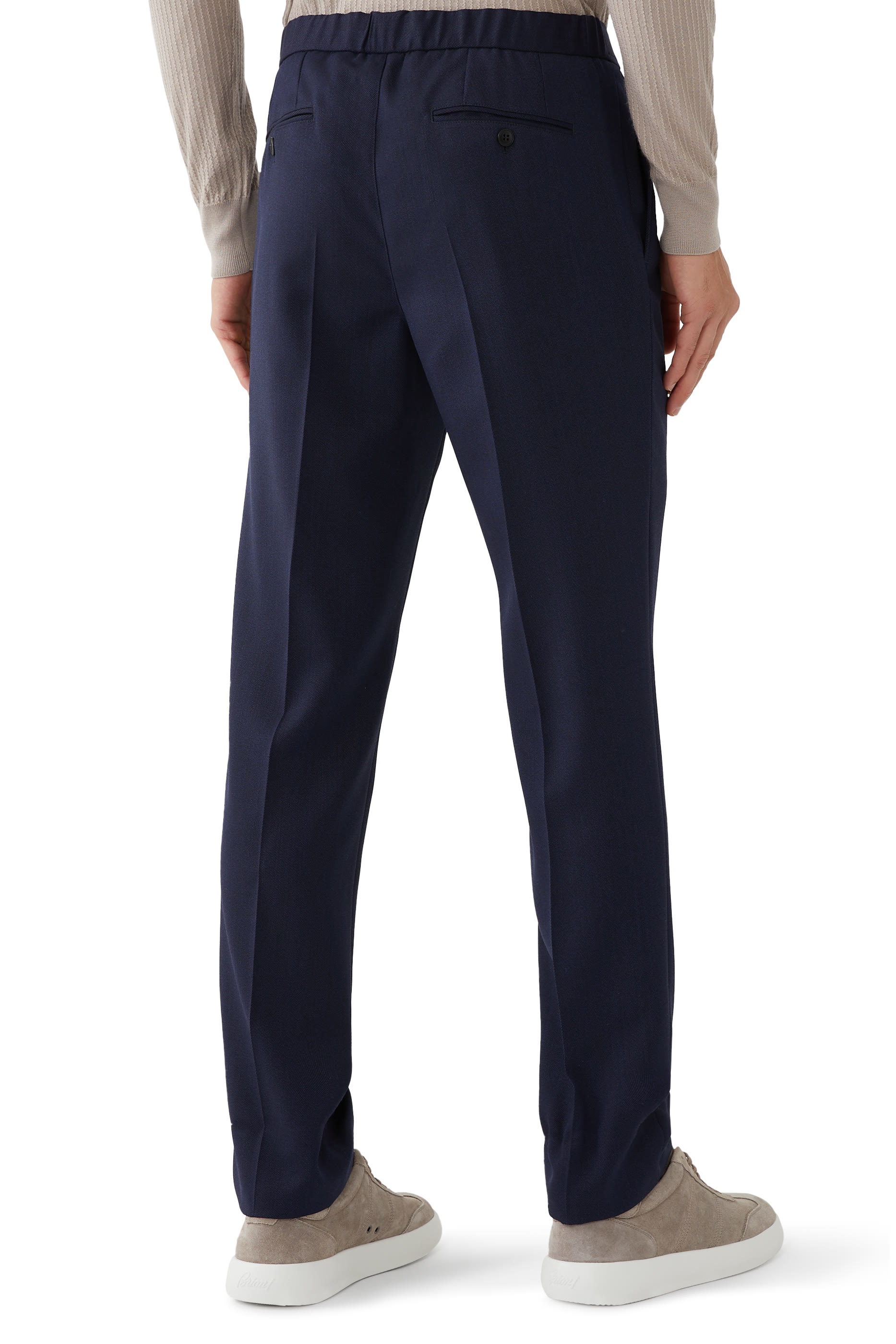 Wool Twill Melbourne Trousers