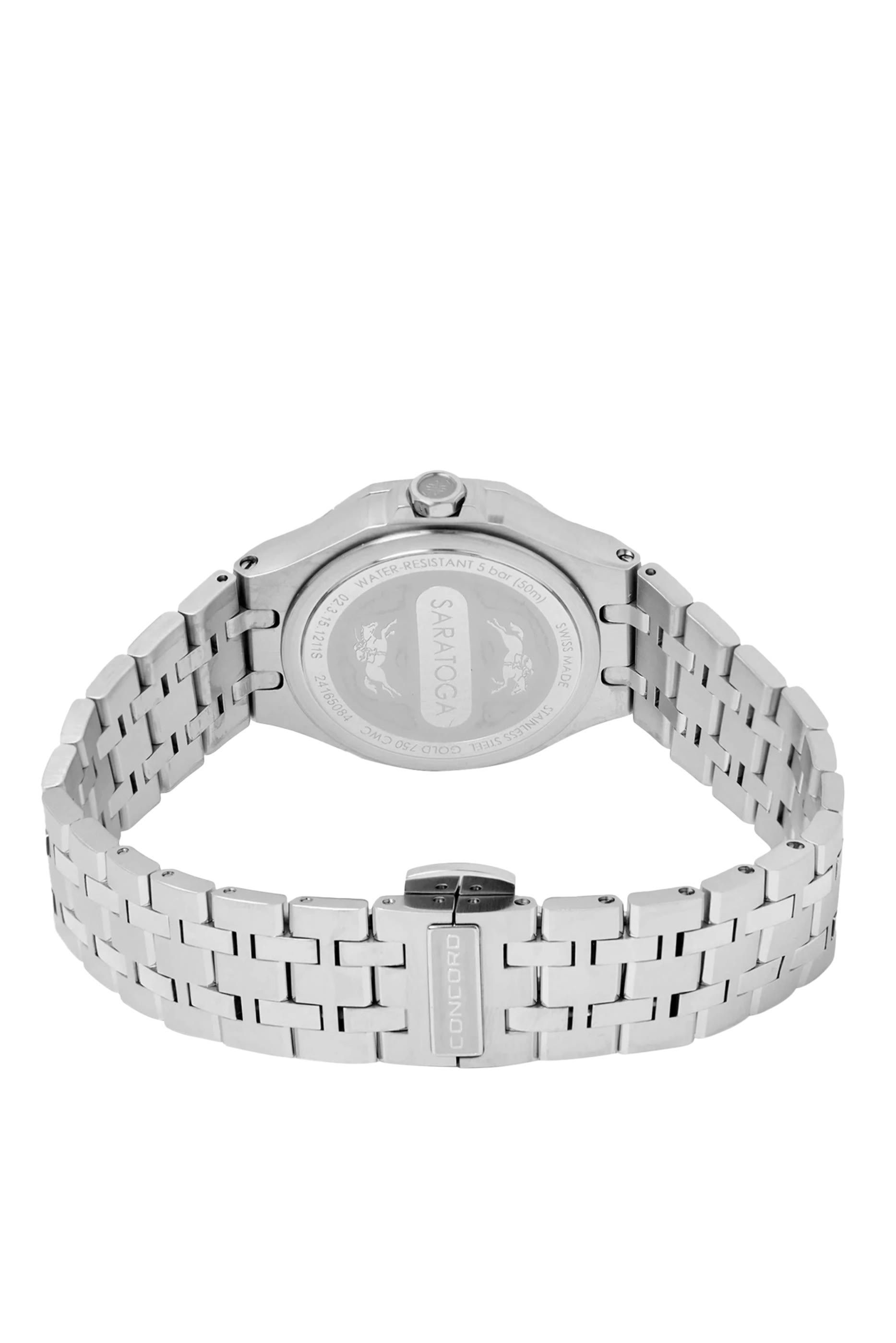 Saratoga Quartz Watch, Stainless Steel & Sapphire Crystal