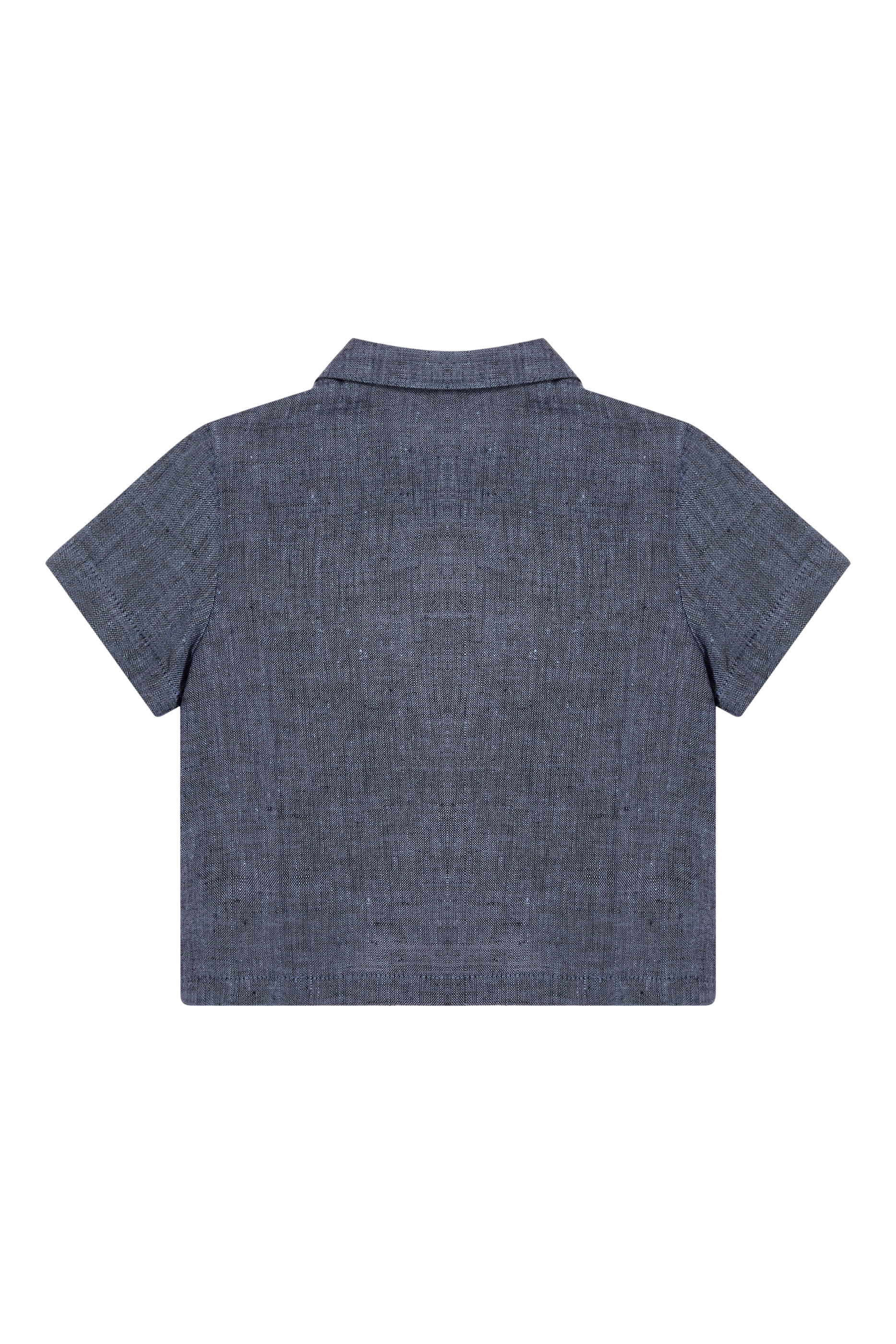 Kids Embroidered Logo Shirt