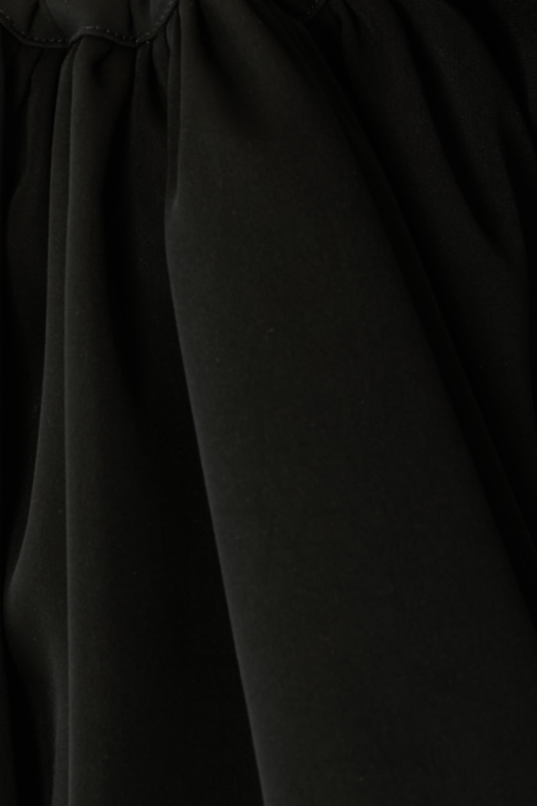 Off-Shoulder Balloon Sleeve Gown