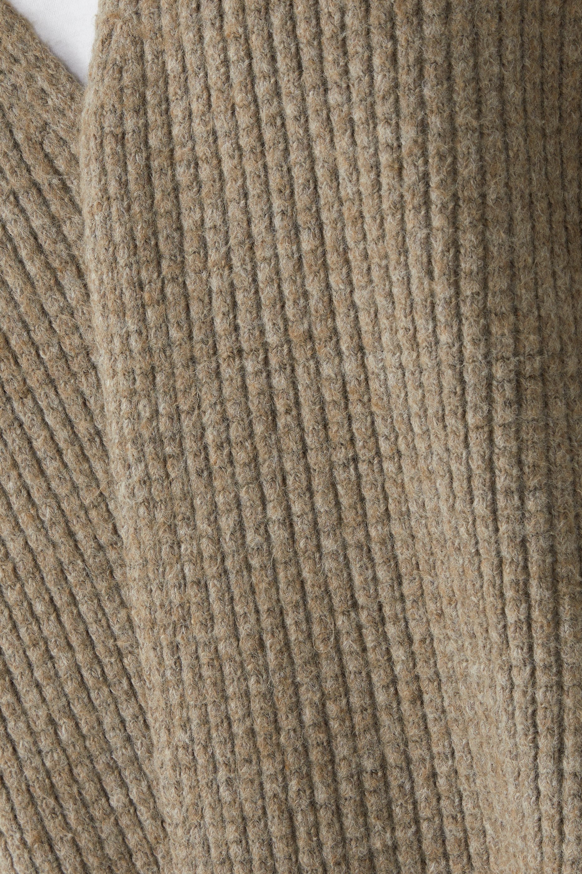 Heavy Waffle Cardigan