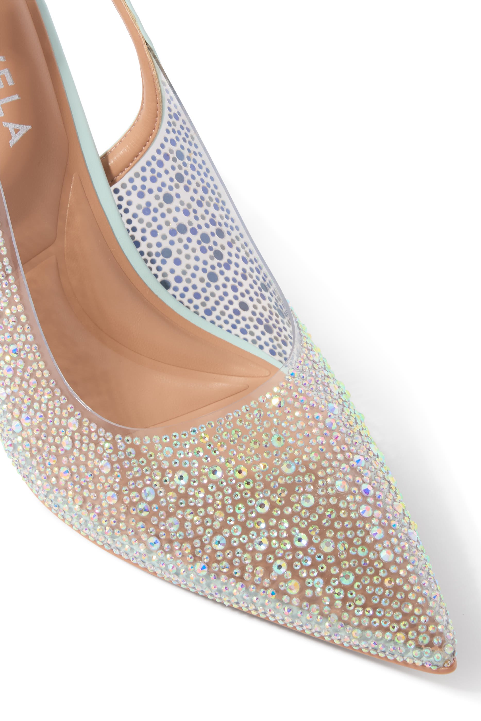 Carvela 100 Positano Vinyl Sling Back Pumps