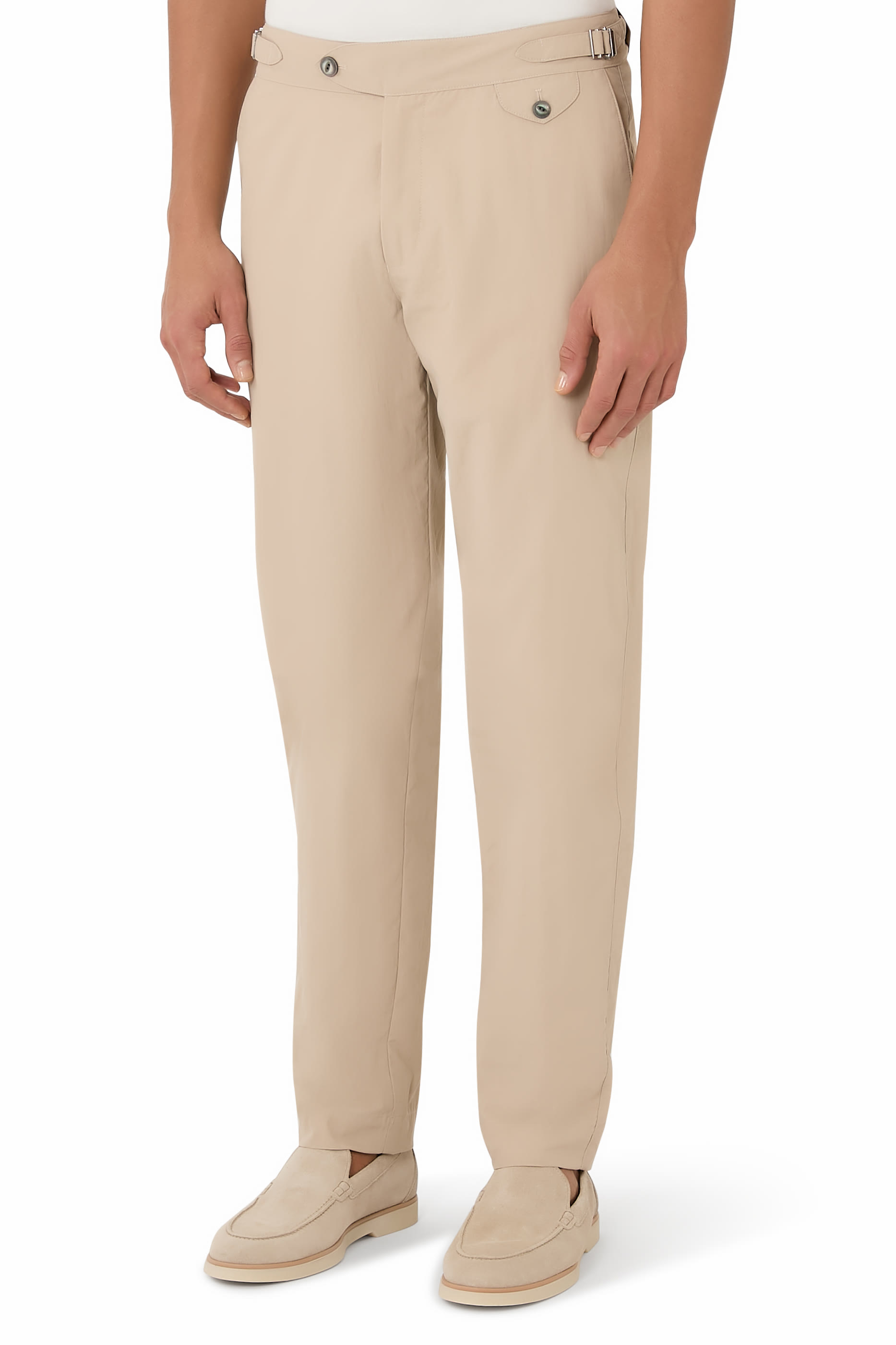 Cruiser Tan Travel Twill Trousers 