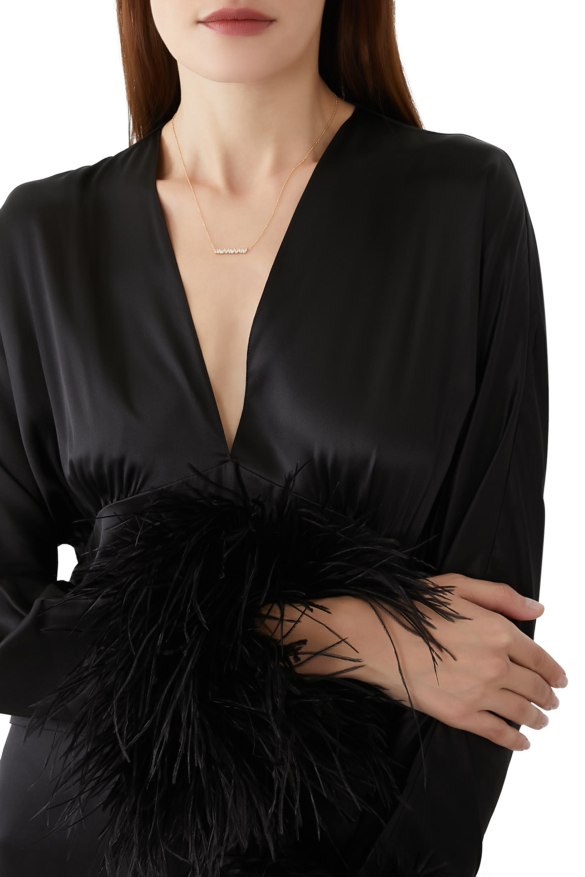 Bar Necklace, 18k Yellow Gold & Diamonds