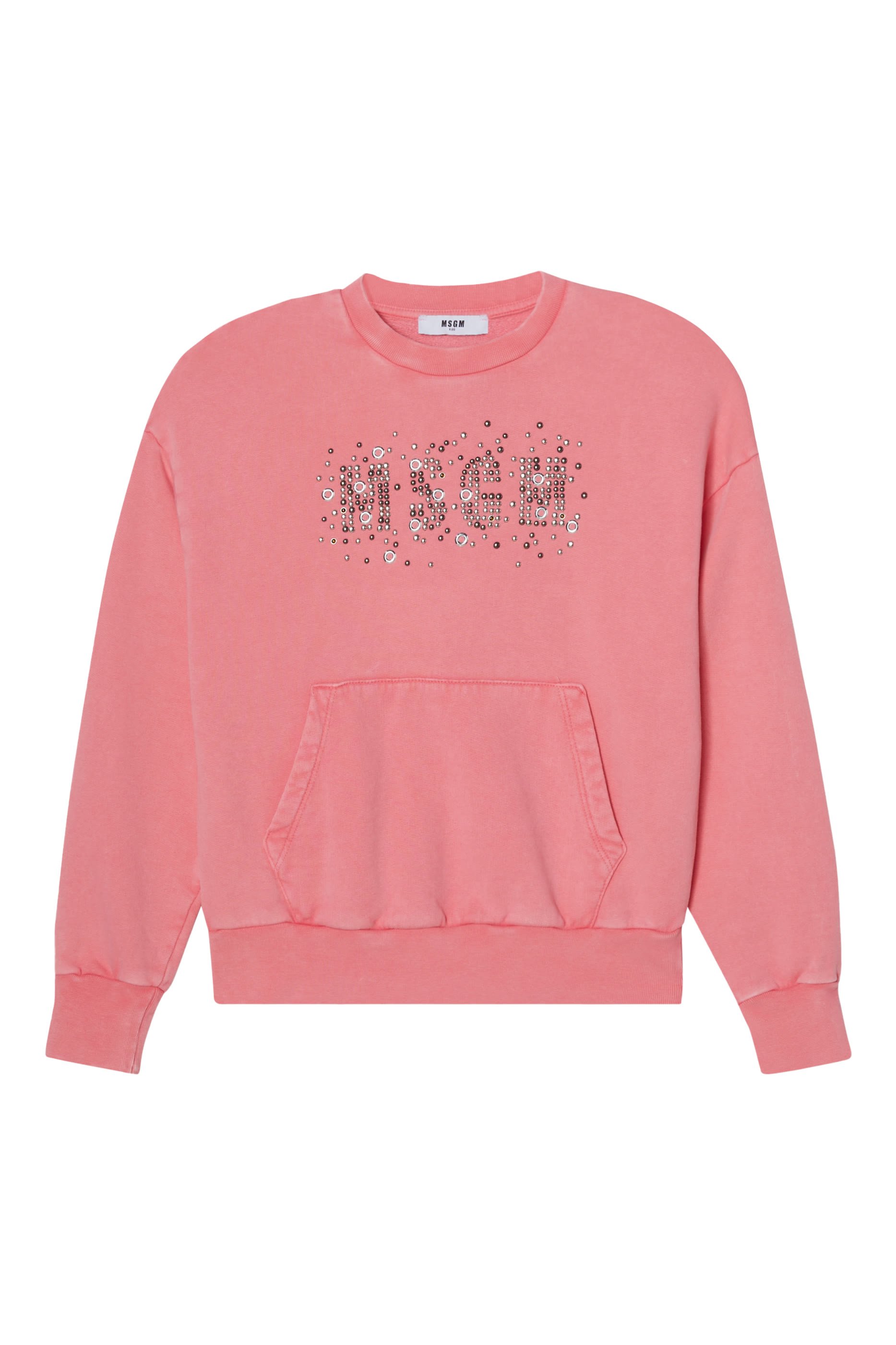 Kids Rhinestone-Embellished Crewneck Sweatshirt