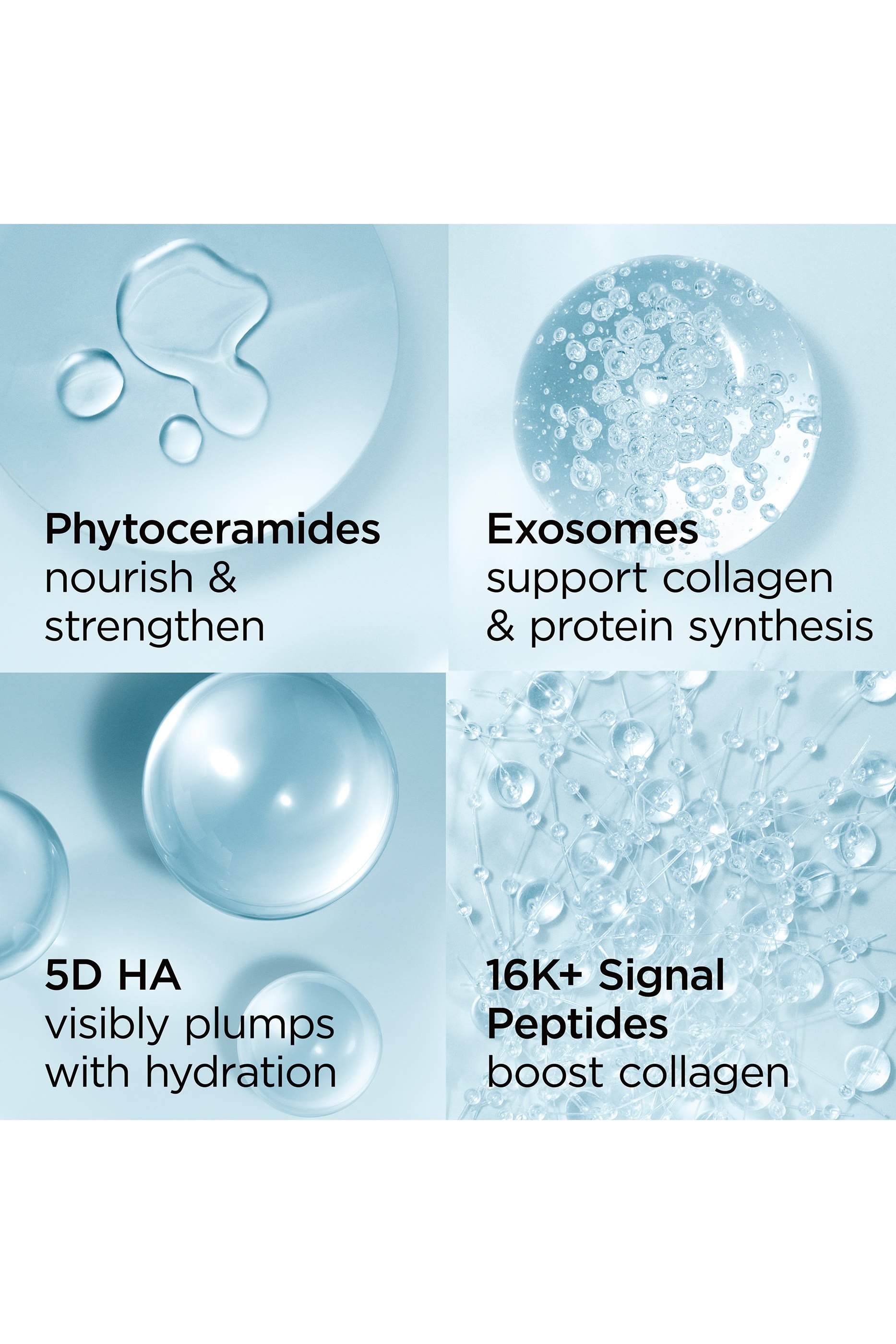 Hyaluronic Acid + Peptides Ceramide Hydra-Plumping Water Cream