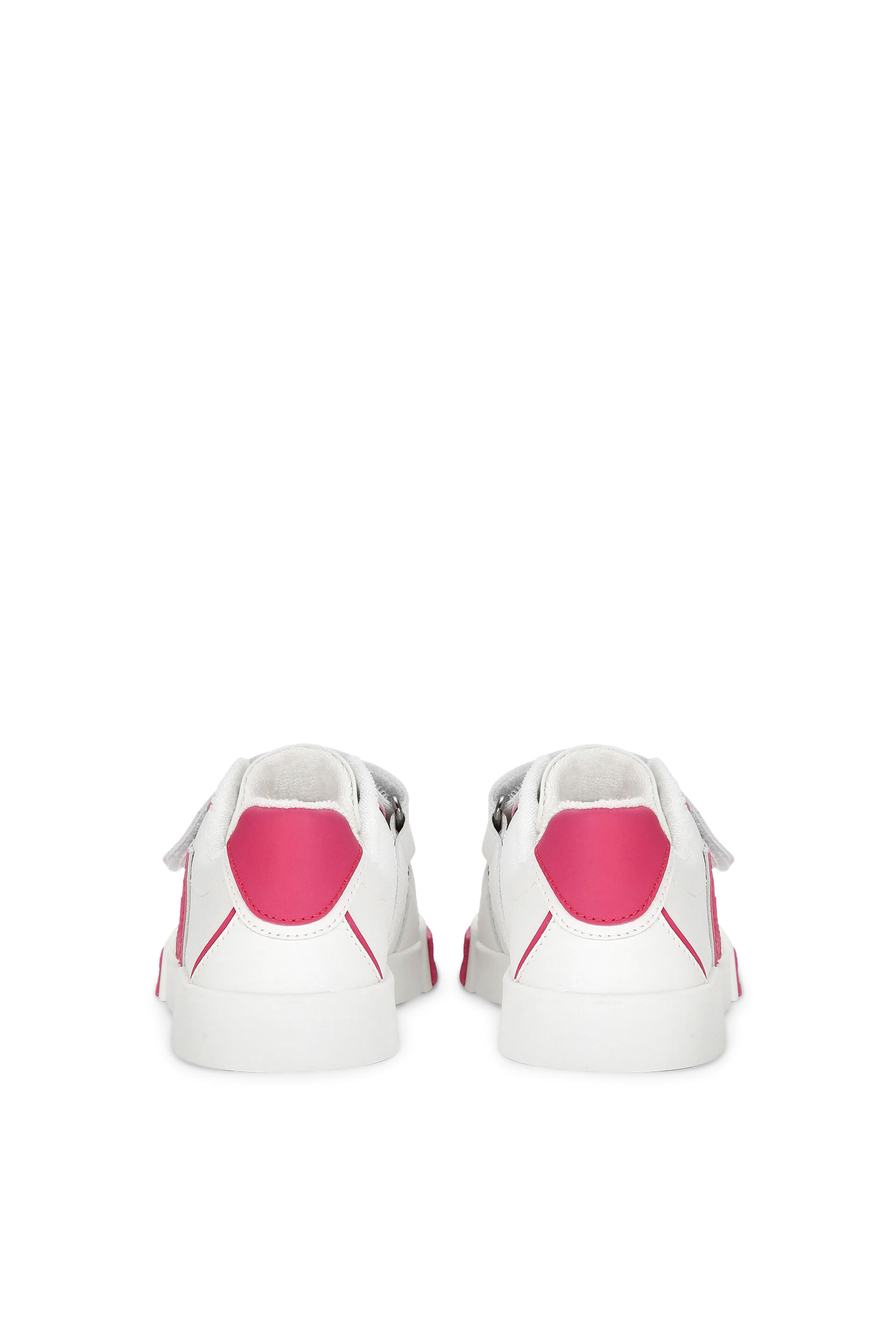 Kids Portofino Velcro Leather Sneakers