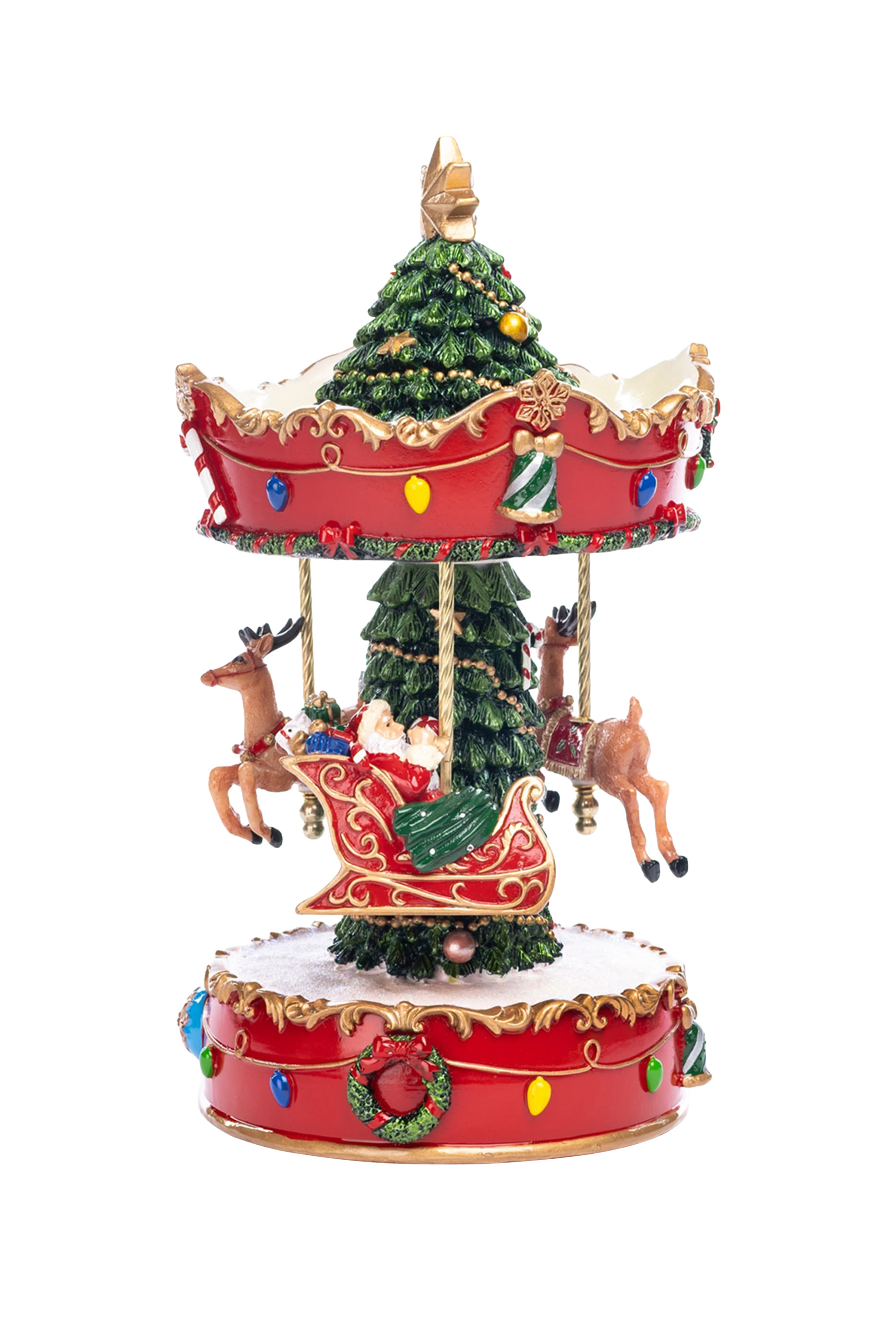 Musical Santa Carousel