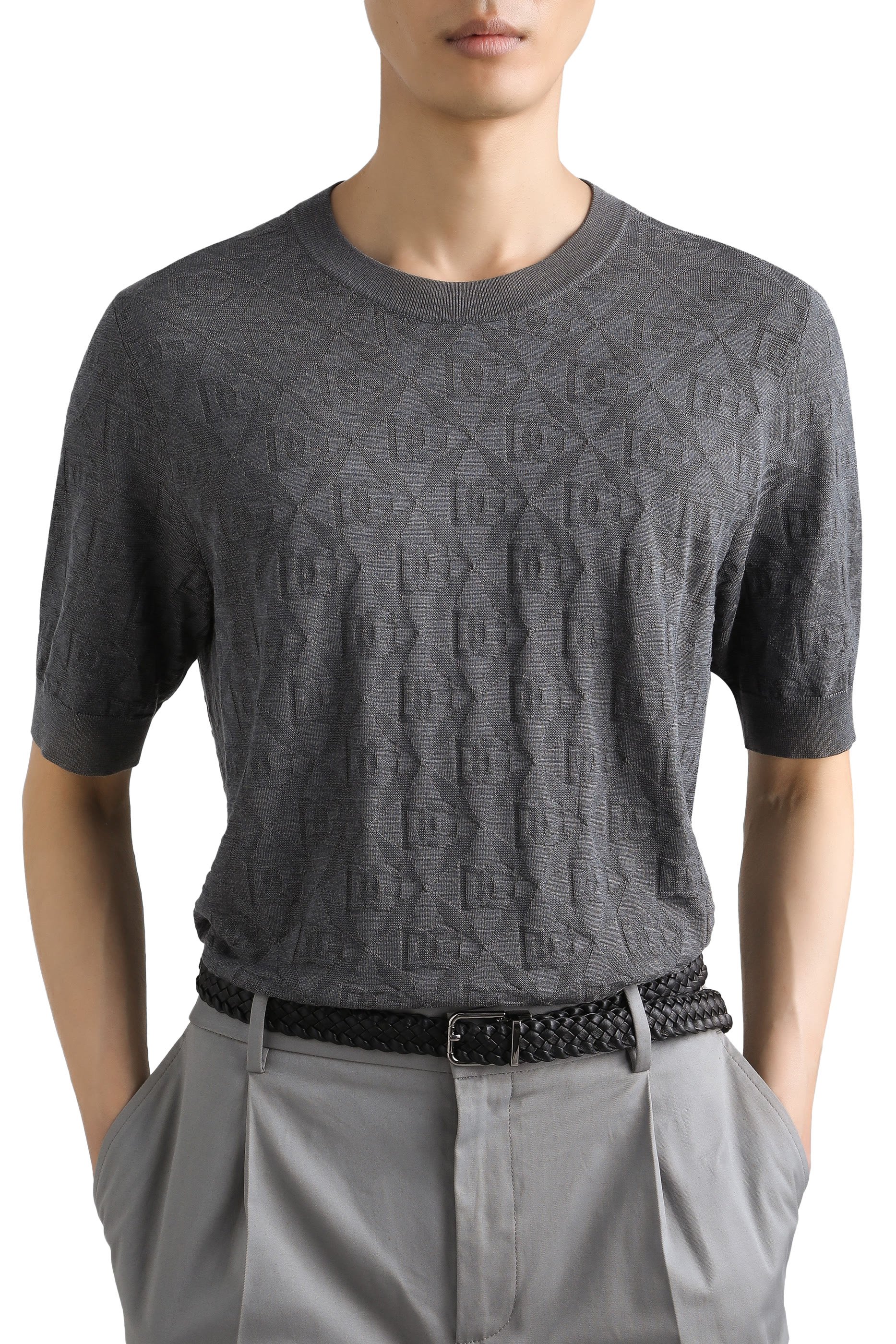 Silk Crewneck Pullover