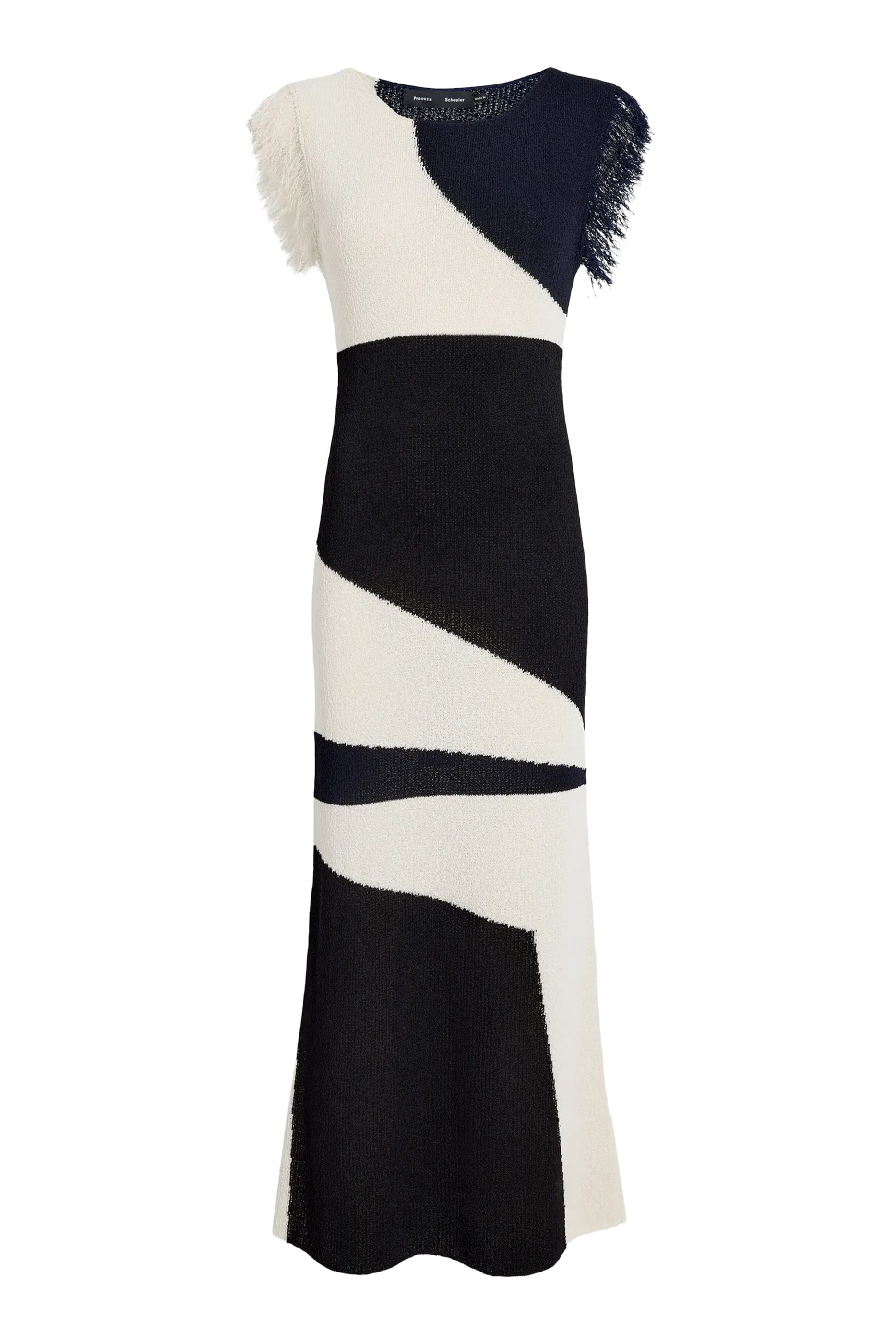Textured Fringe Saskia Dress