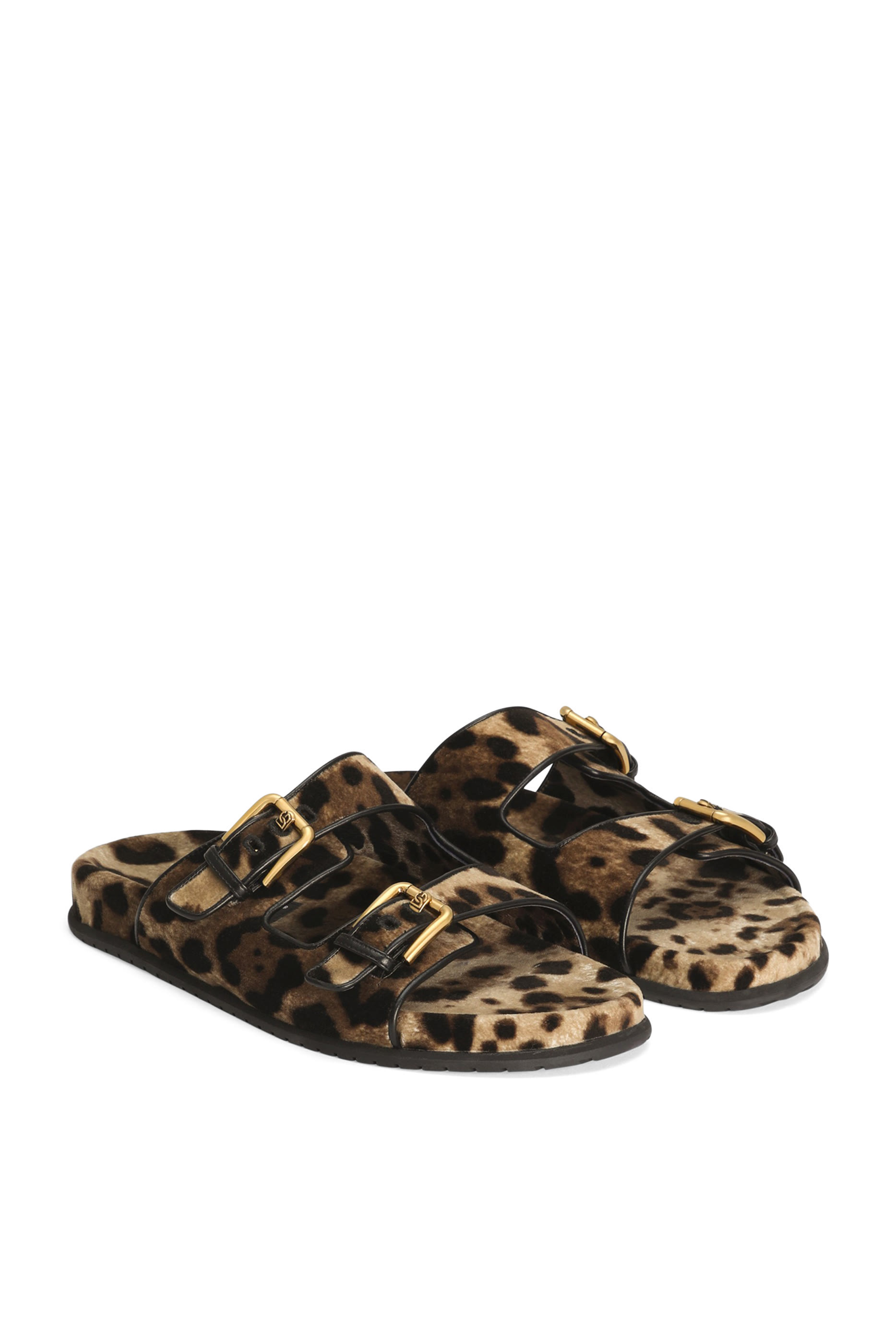 Printed Velvet Sliders