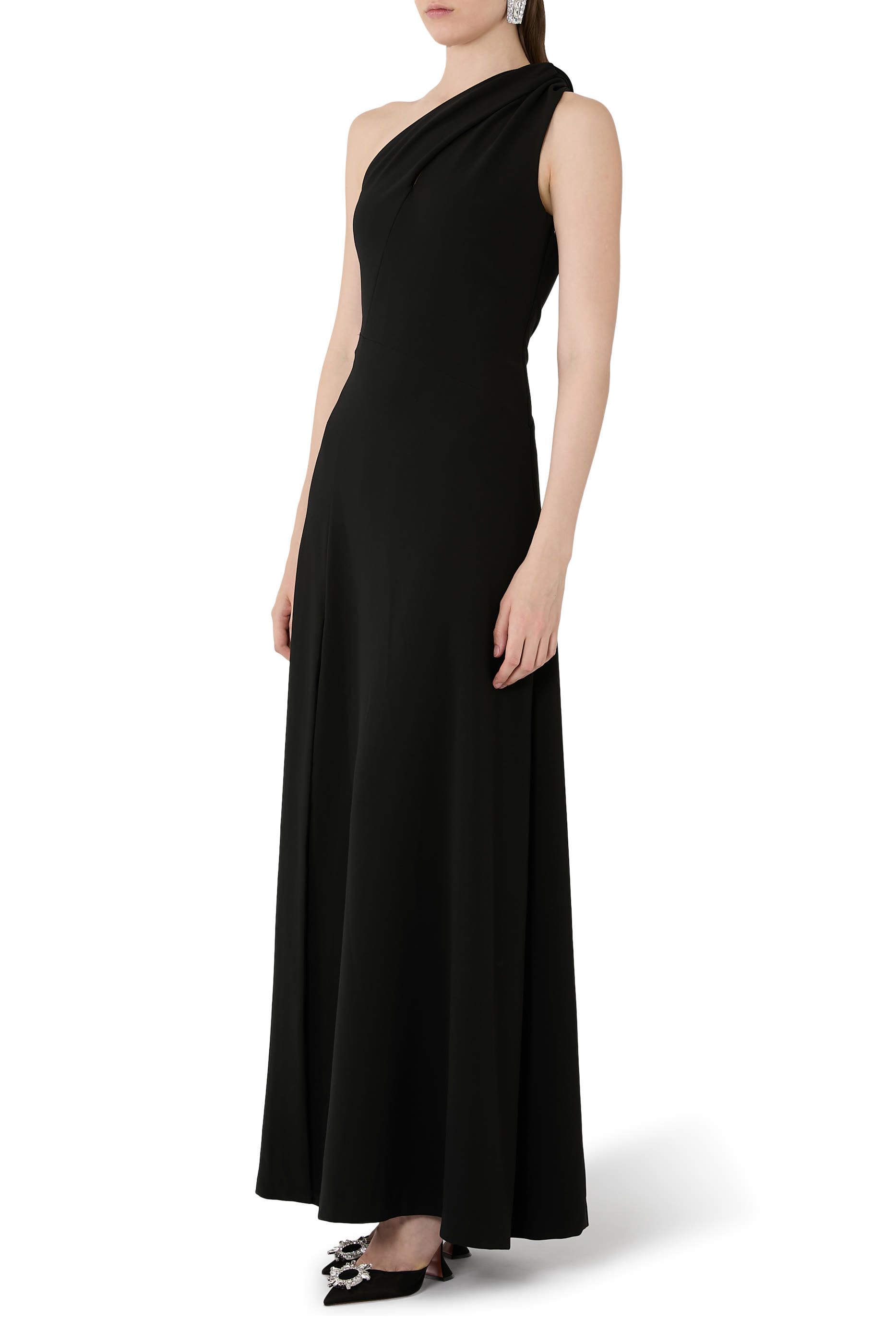  Navi Luxe Crepe Gown