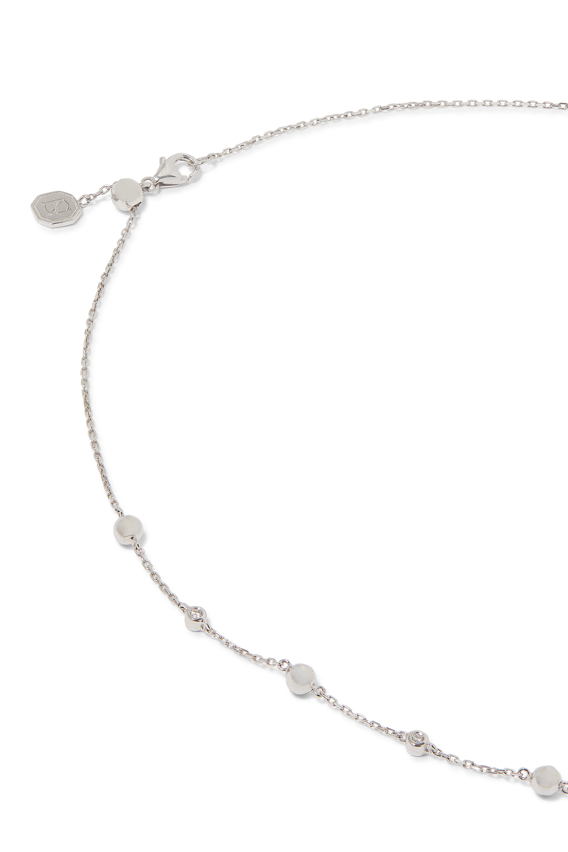 Enishi Choker, 18k White Gold & Diamonds