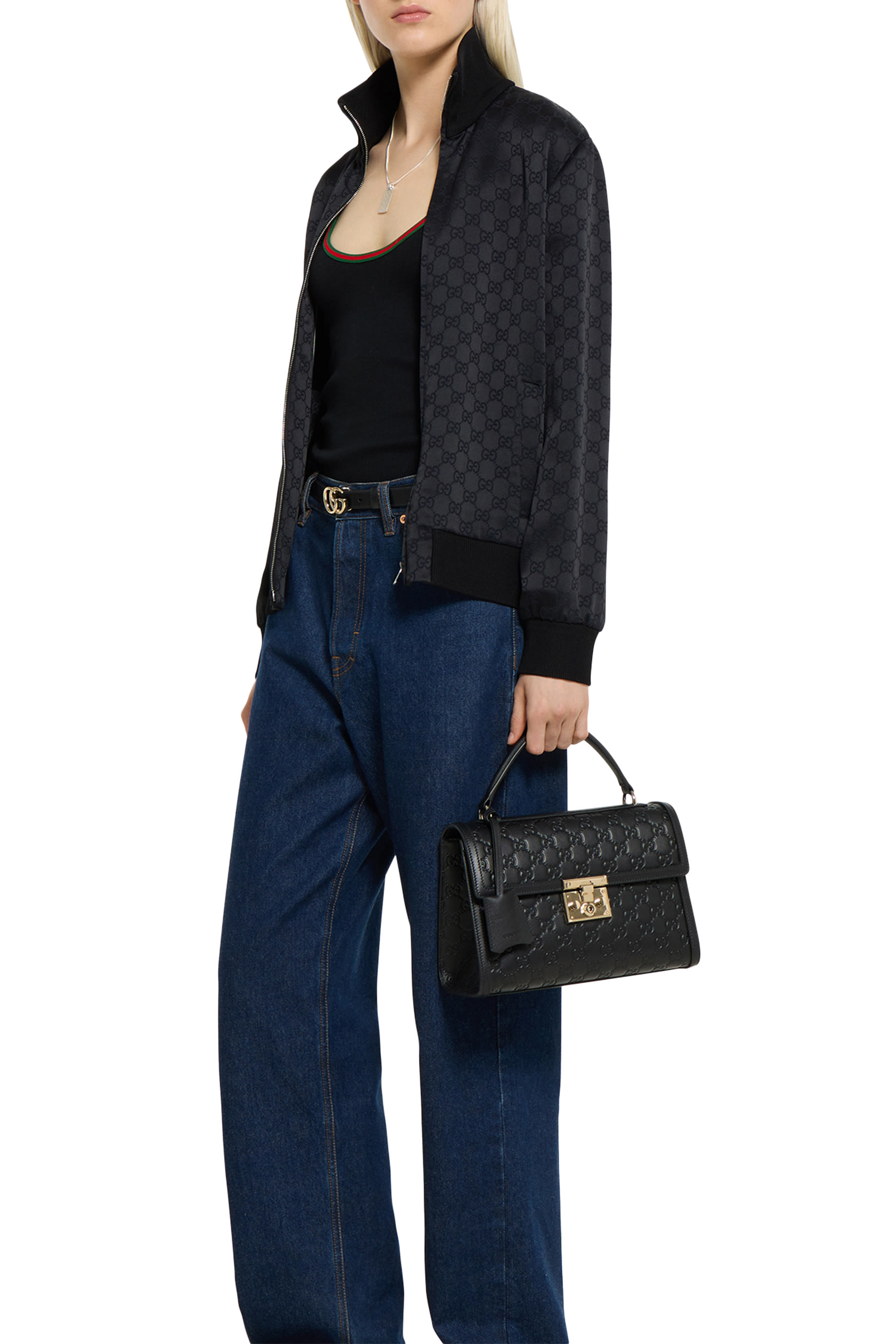 Padlock Medium Top-Handle Bag