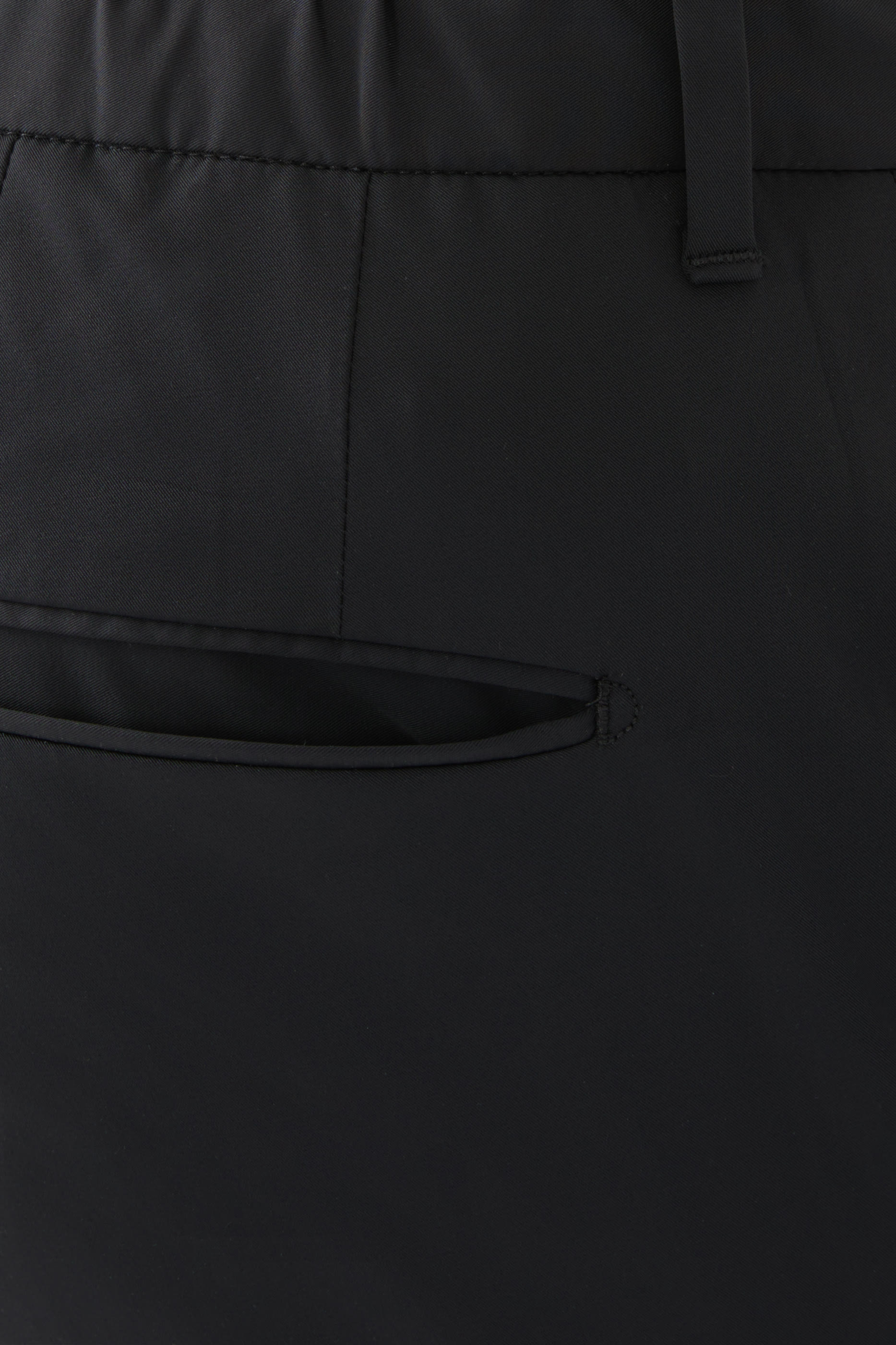 Slim-Fit Technical Fabric Trousers