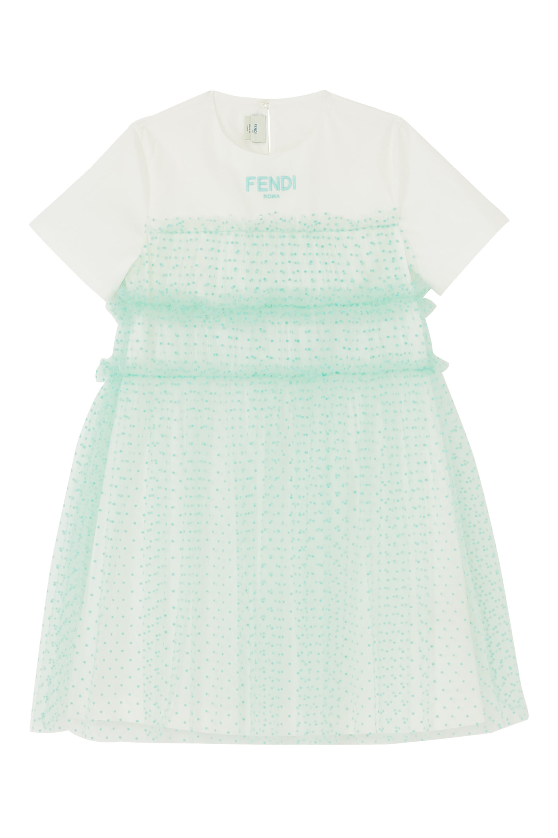 Kids Jersey Tulle Dress