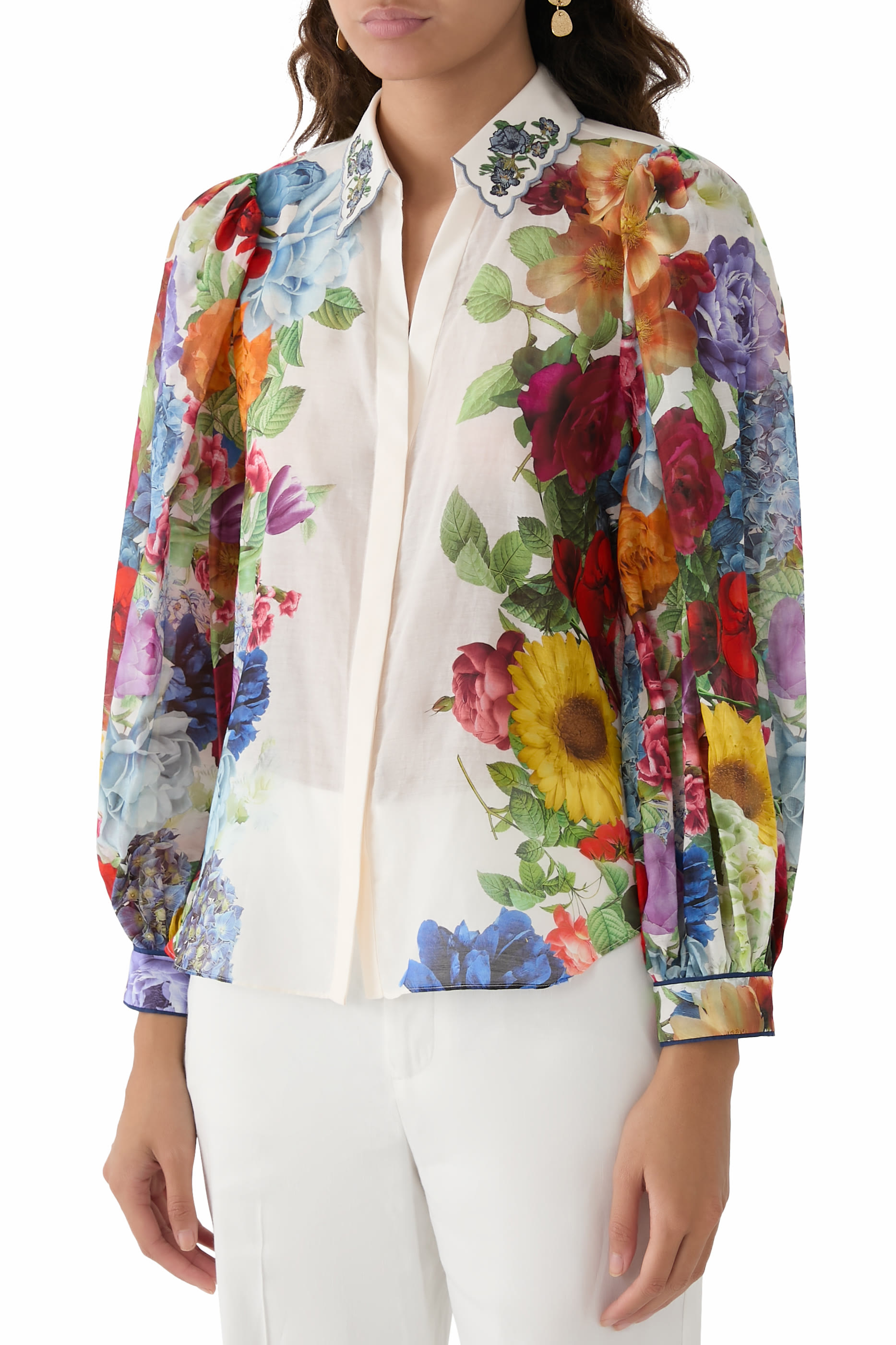 Roanne Button Down Top