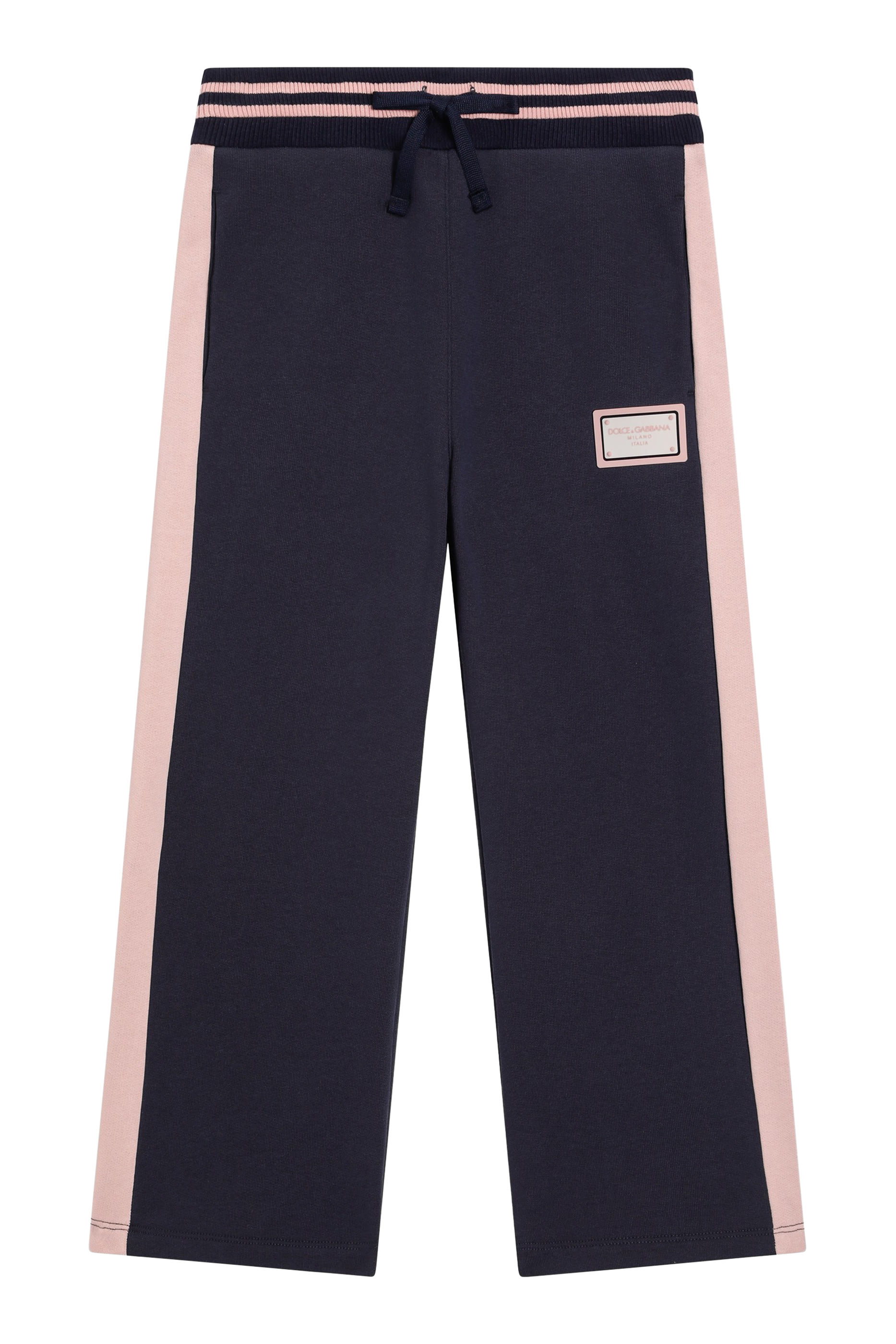 Kids Logo Palazo Fleece Pants