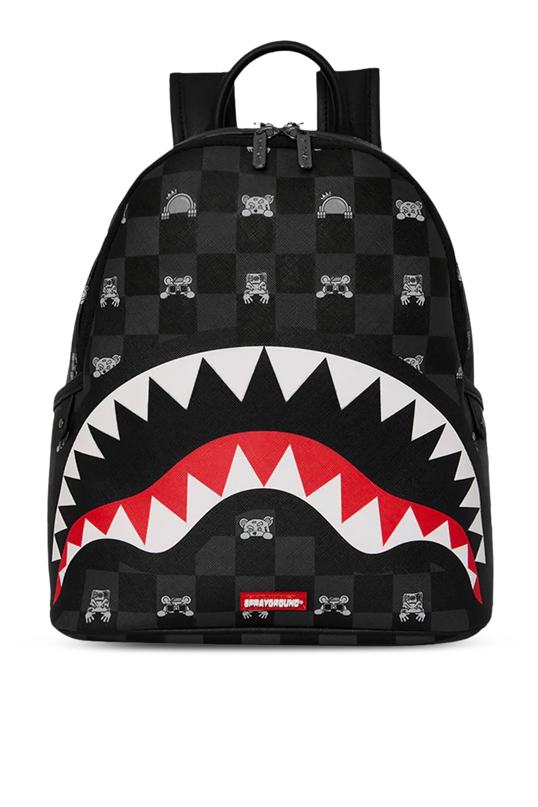 Kids Peeking Character Check Savage Backpack
