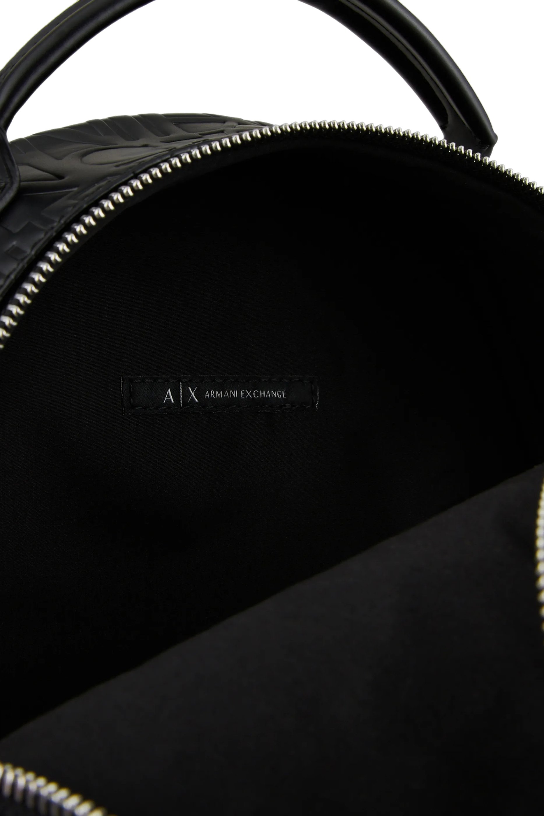 Embossed All-Over Logo Backpack