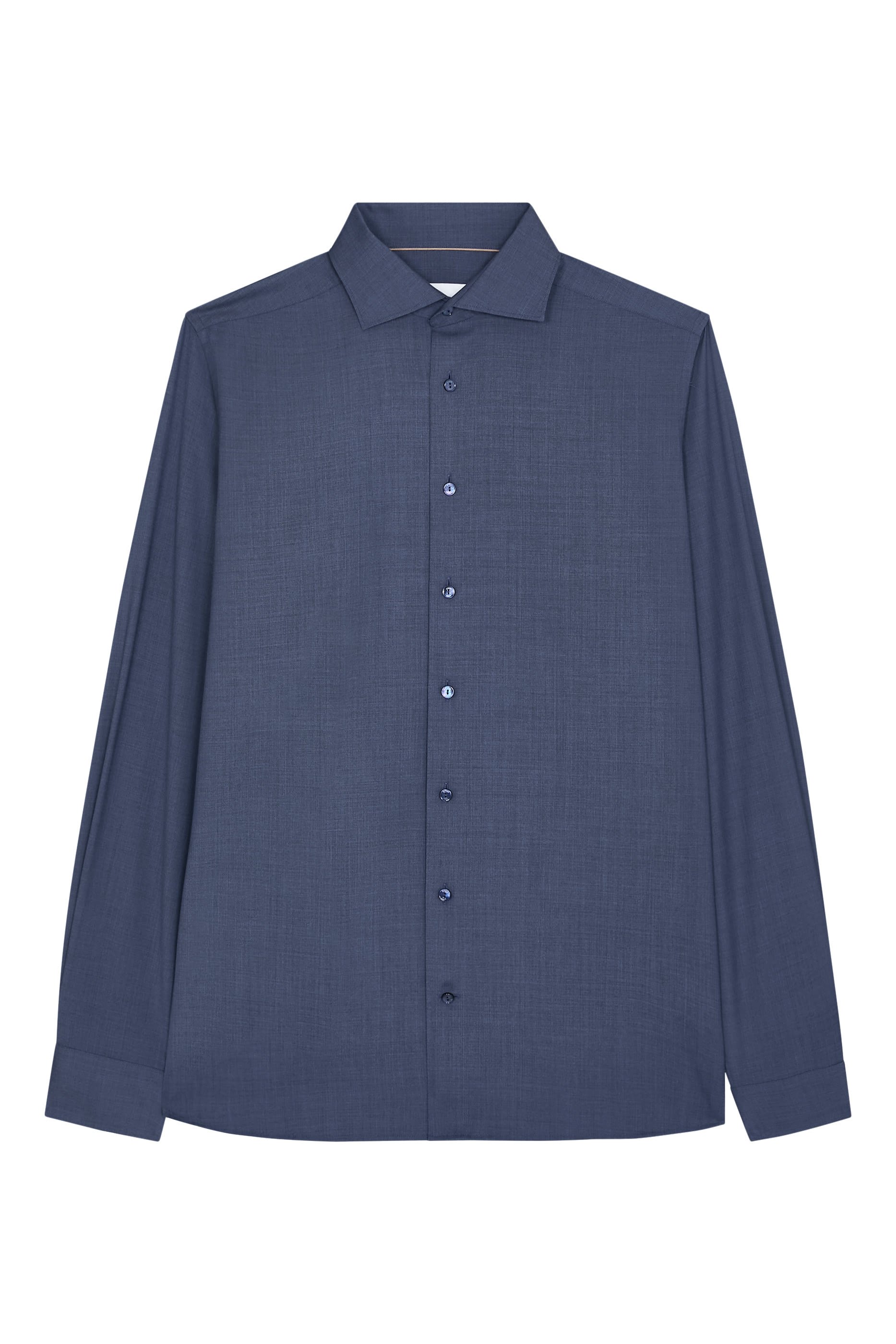 Solid Merino Wool Shirt