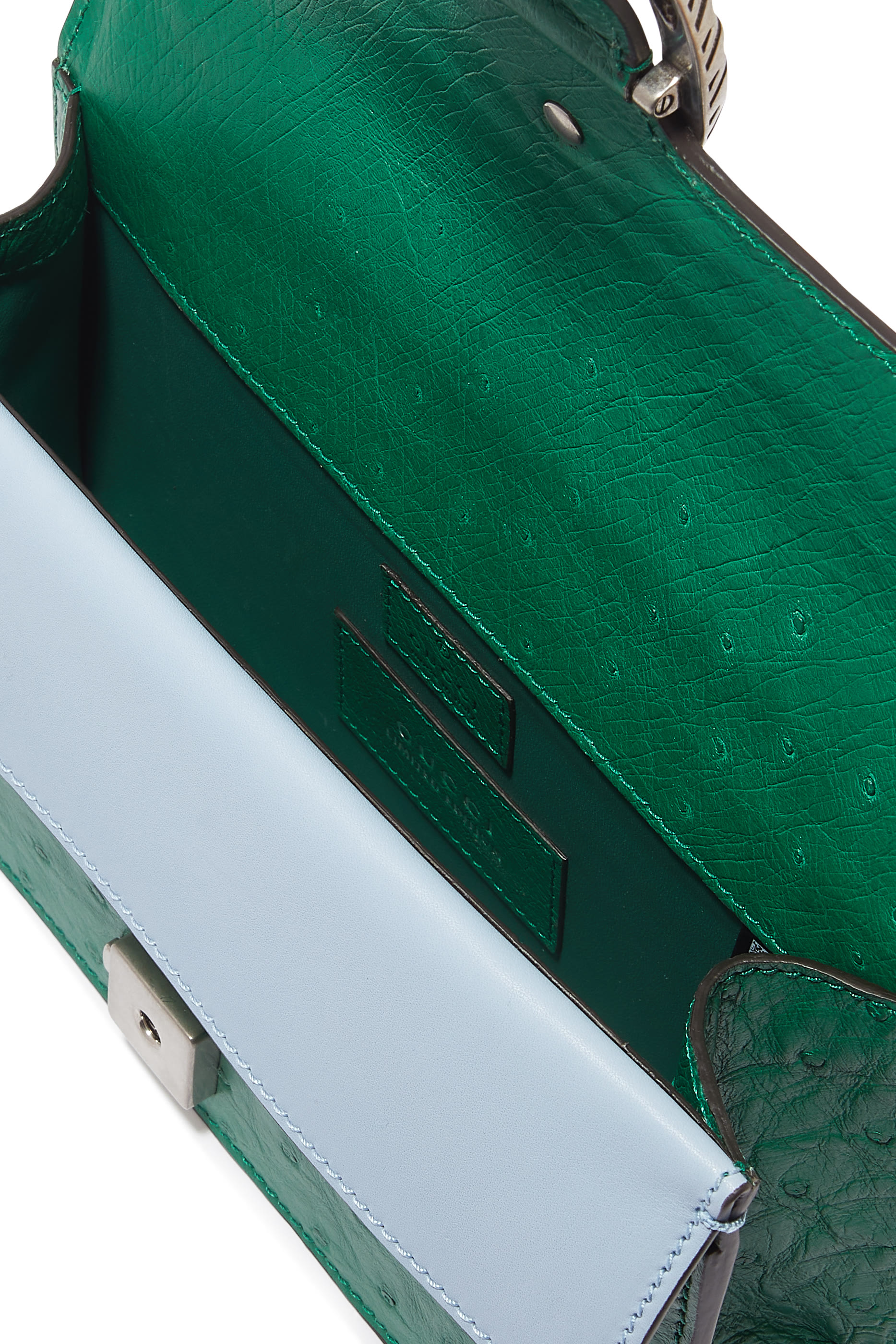 Super Mini Dionysus Ostrich Handbag