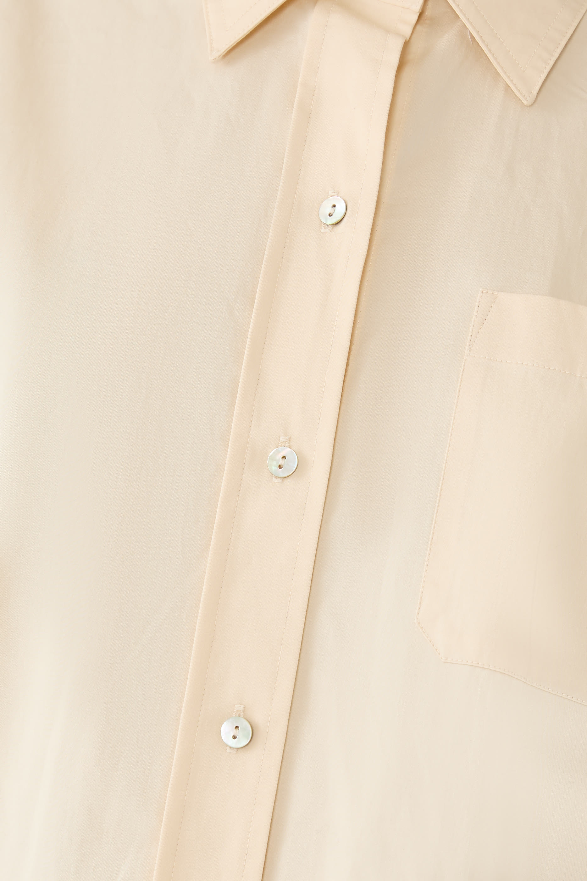 Cropped Long Sleeve Shirt