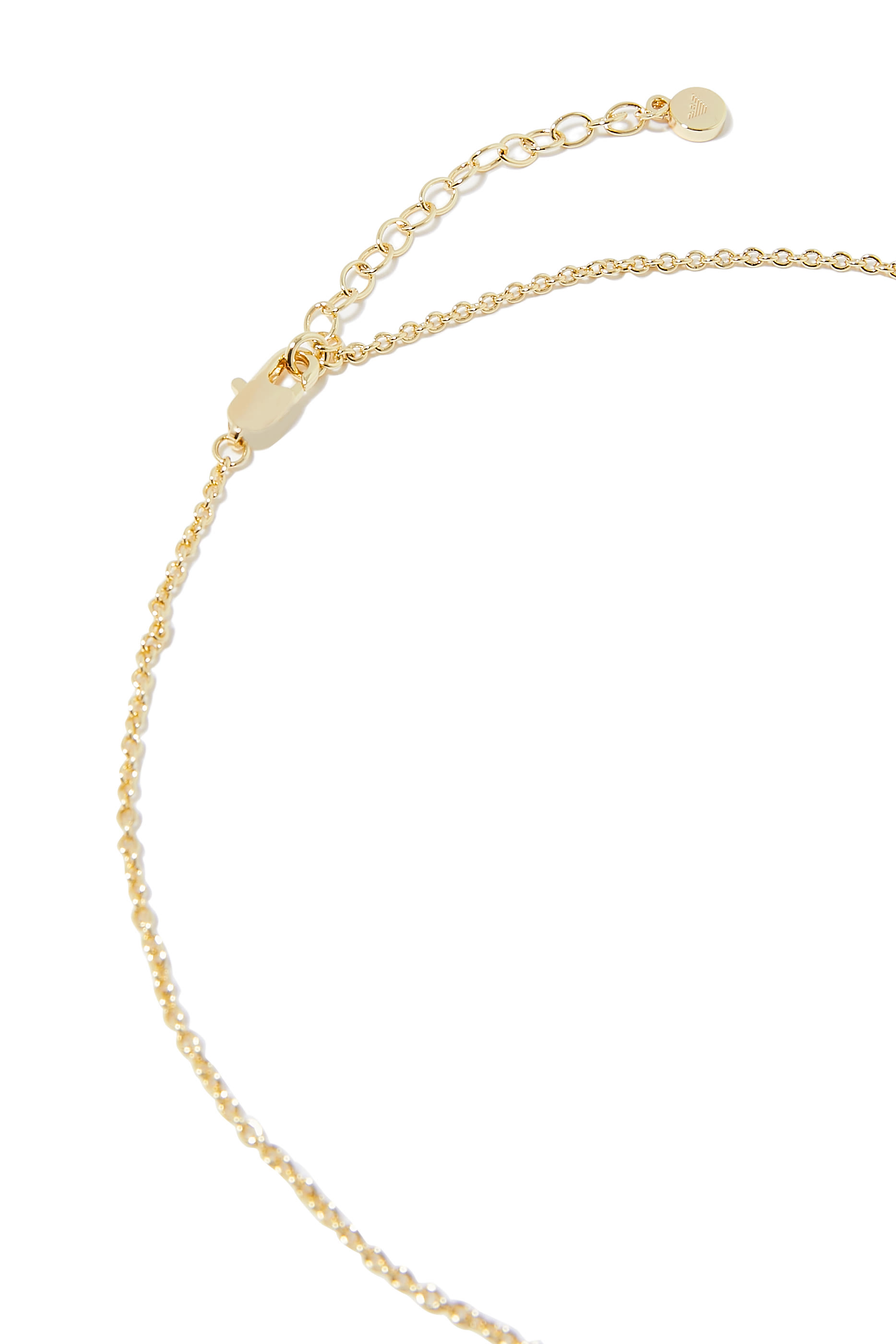 Sentimental Logo Pendant Necklace