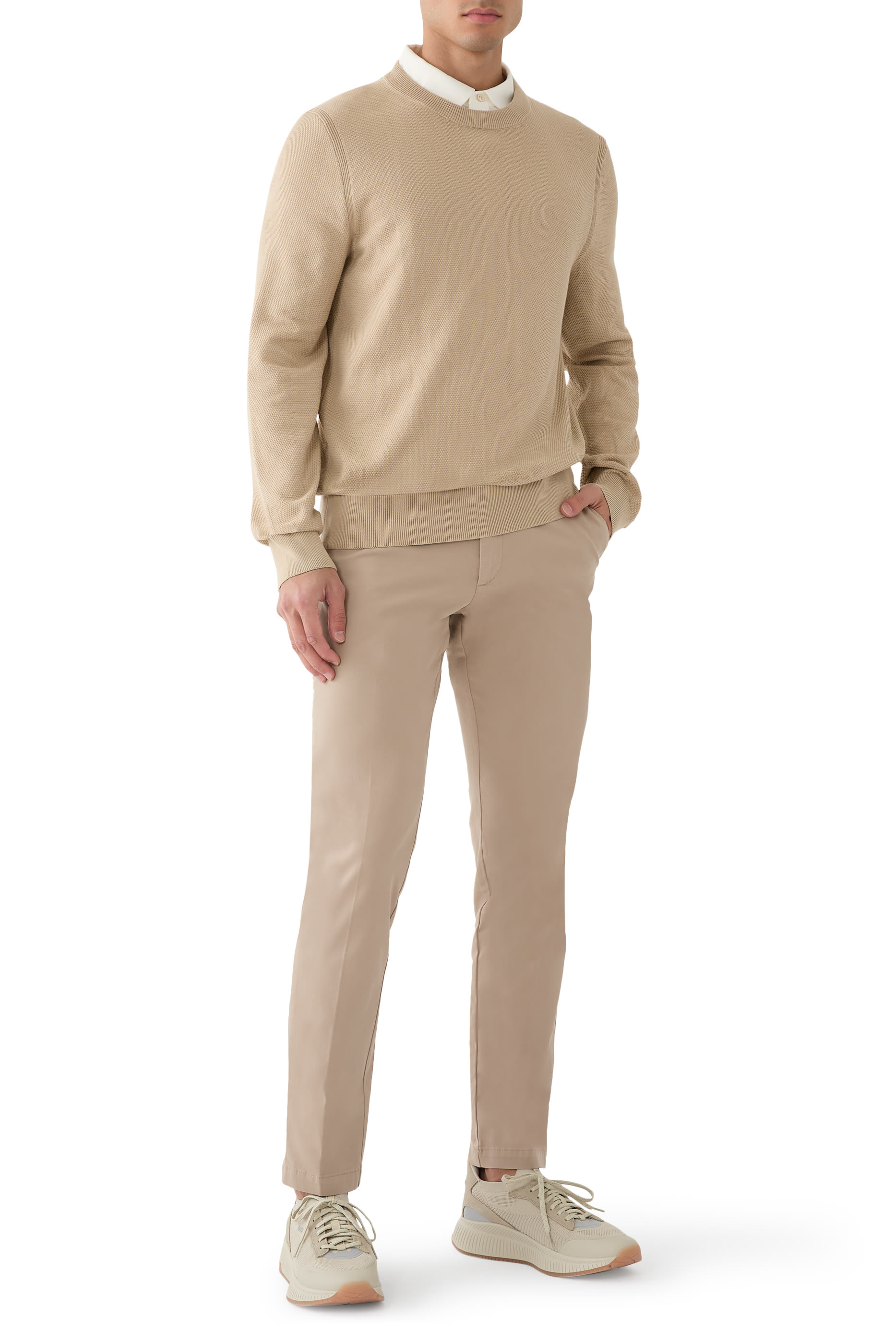 Micro-Structured Sweater