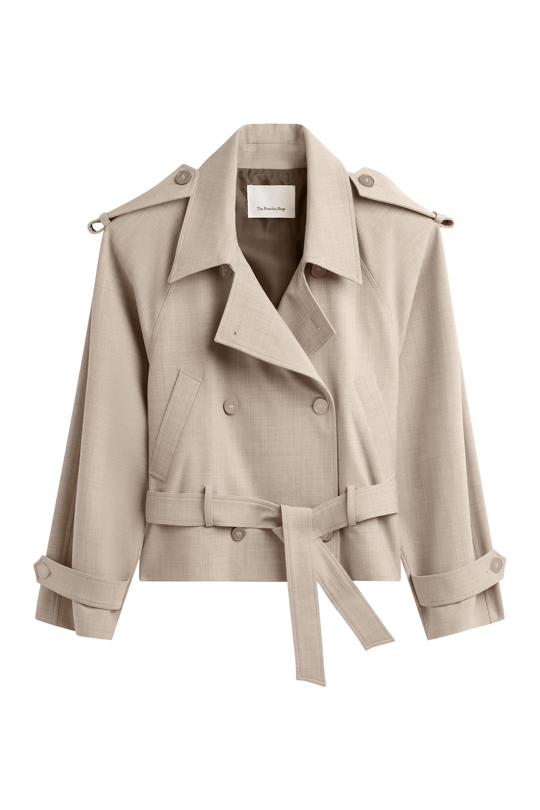 Stan Crop Trench Coat