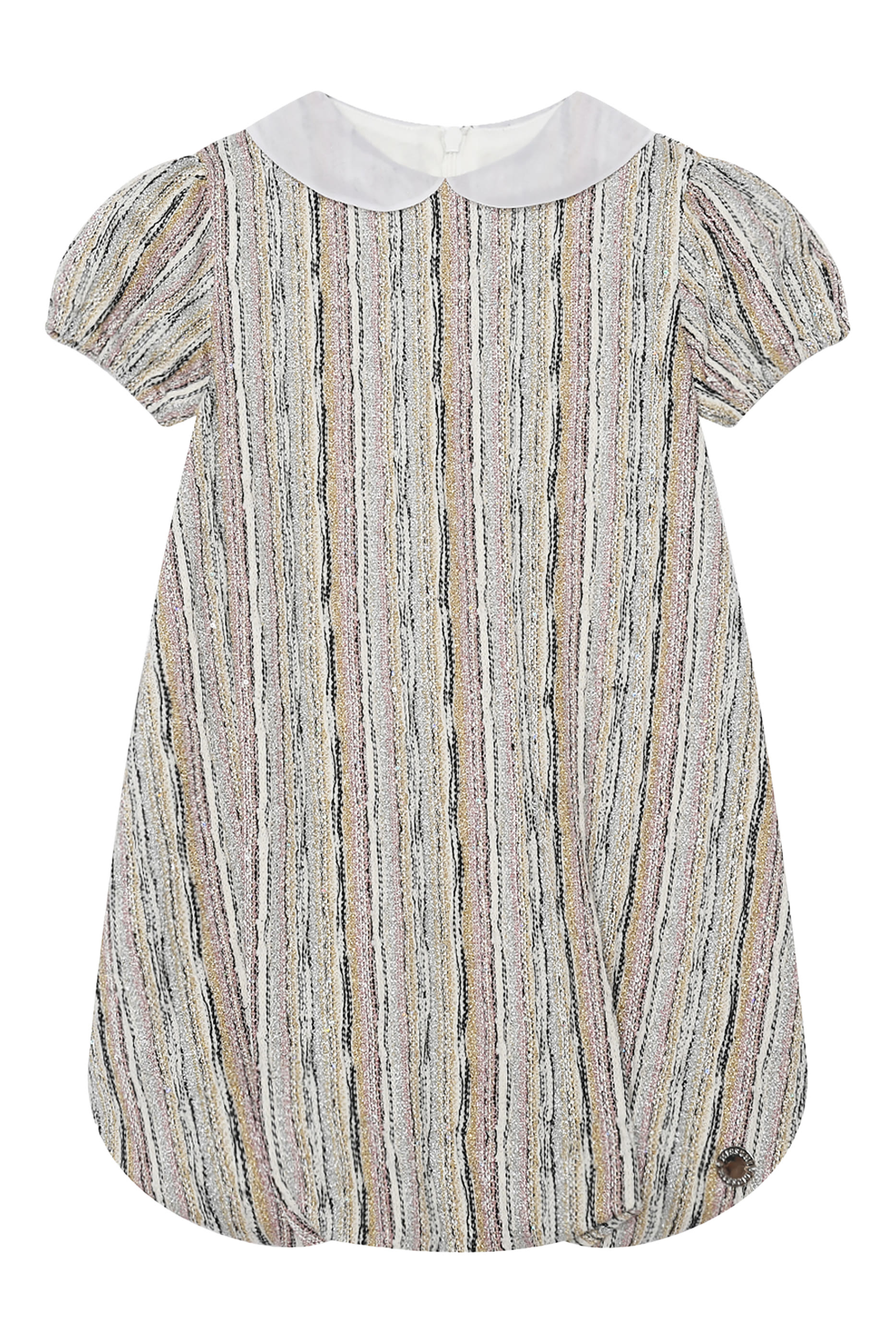 Kids Lurex Knit Dress