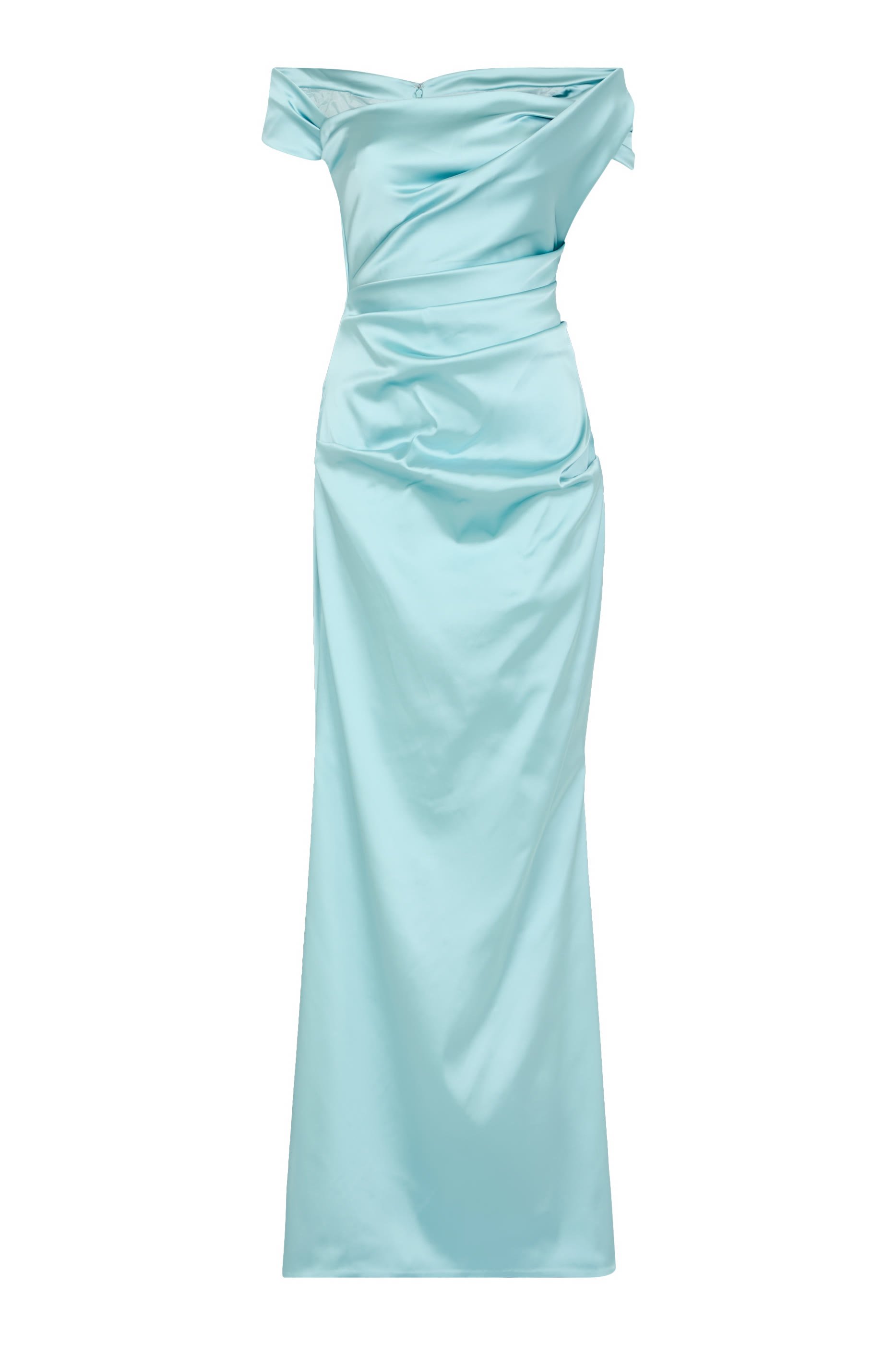 Satin Evening Dress 