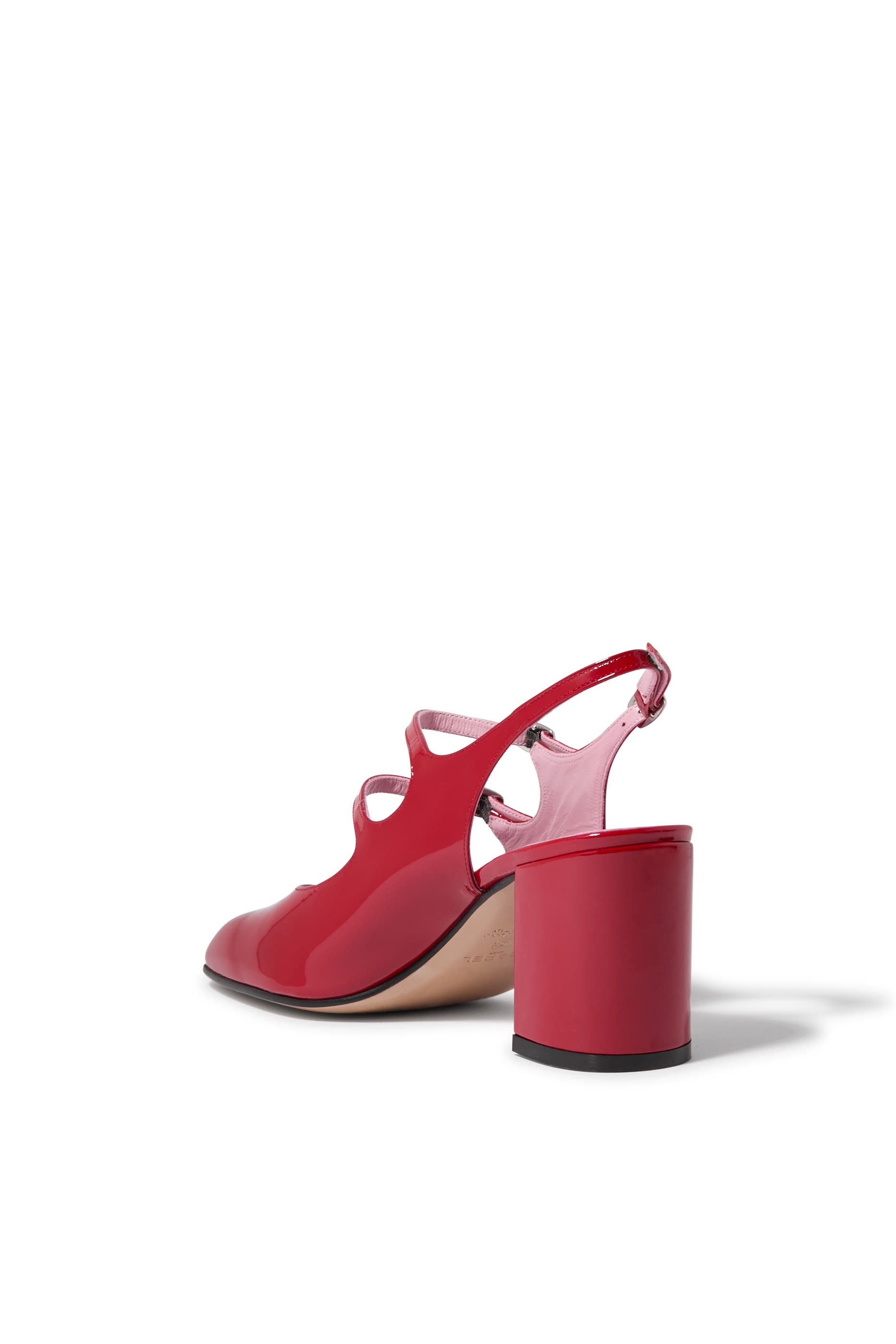 Banana Leather Slingback Mary Janes