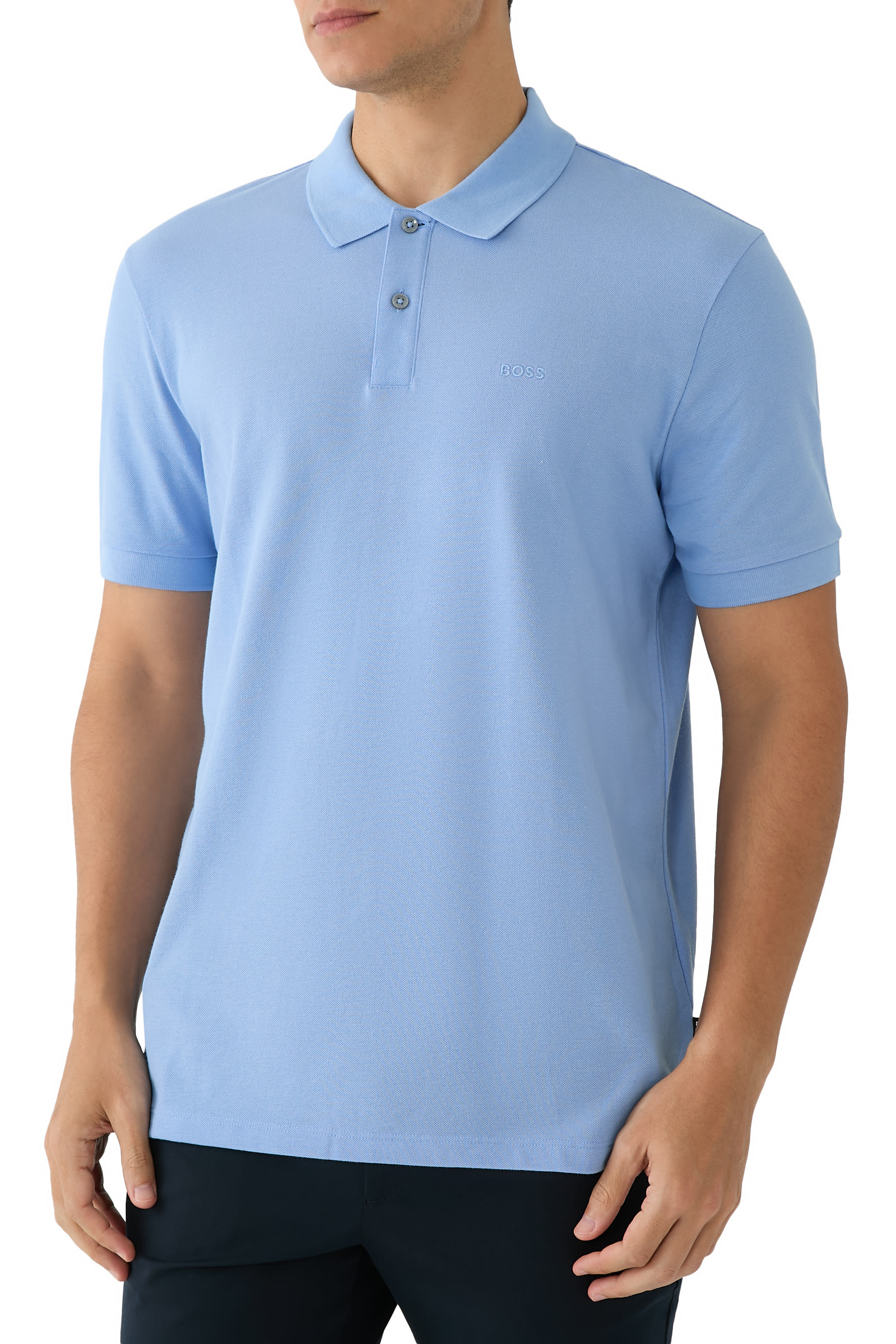 Pallas Embroidered Logo Cotton Polo Shirt