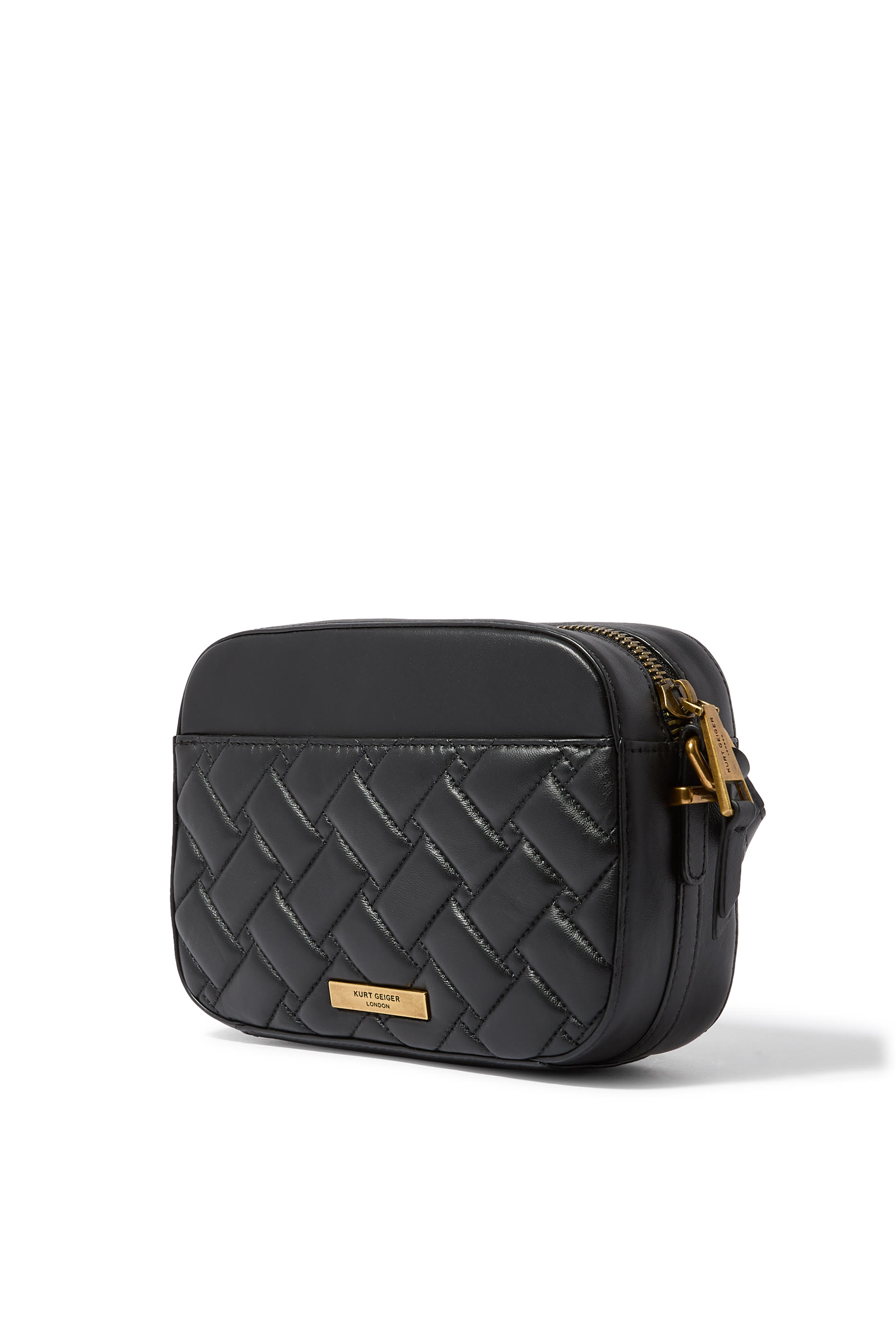 Kensington Quilted Leather Camera Bag