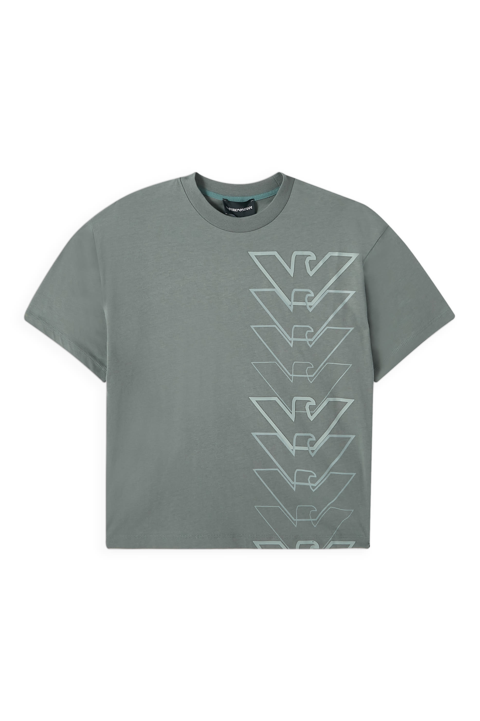 Kids Eagle Logo Cotton T-Shirt