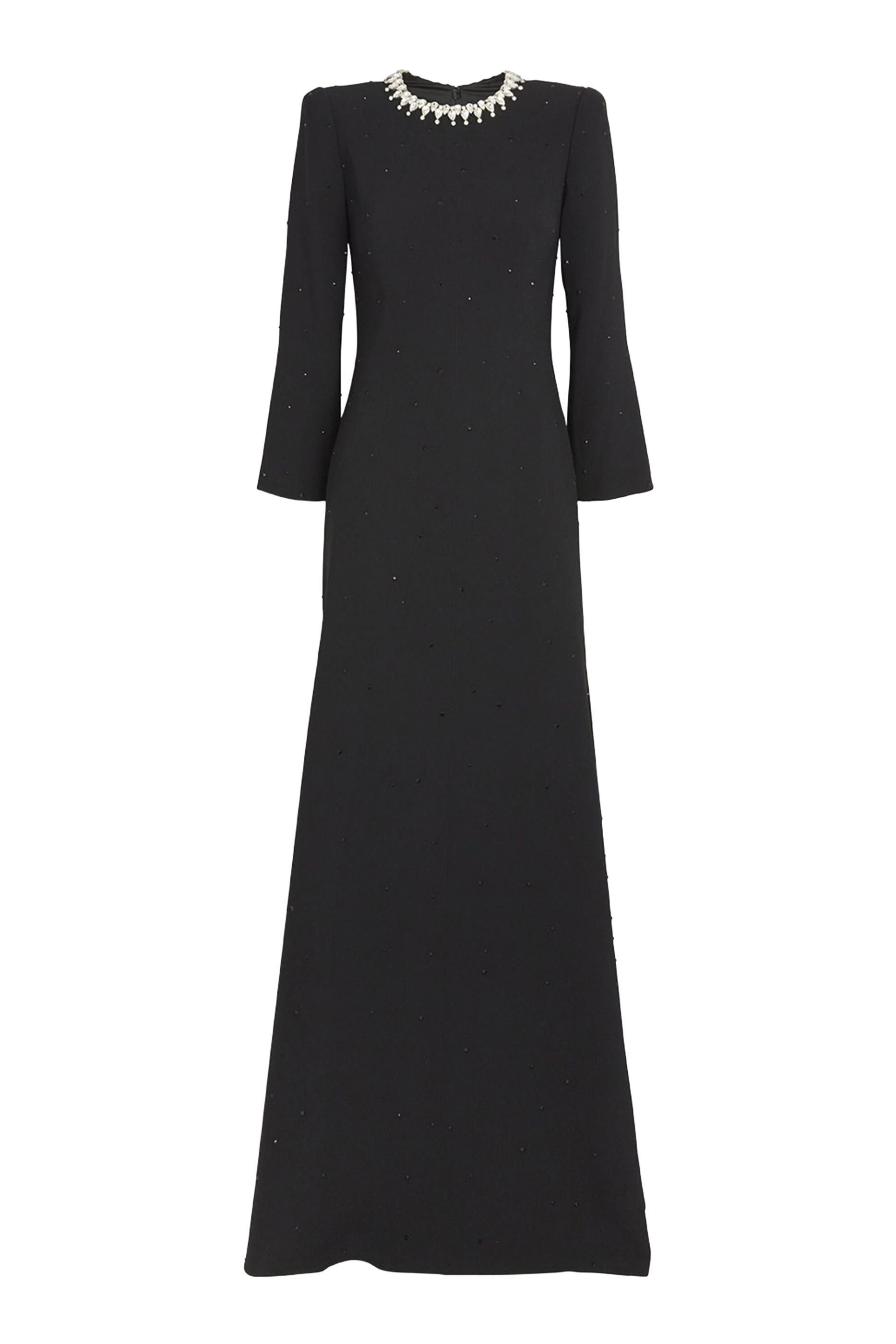 Mars Crystal-Embellished Gown