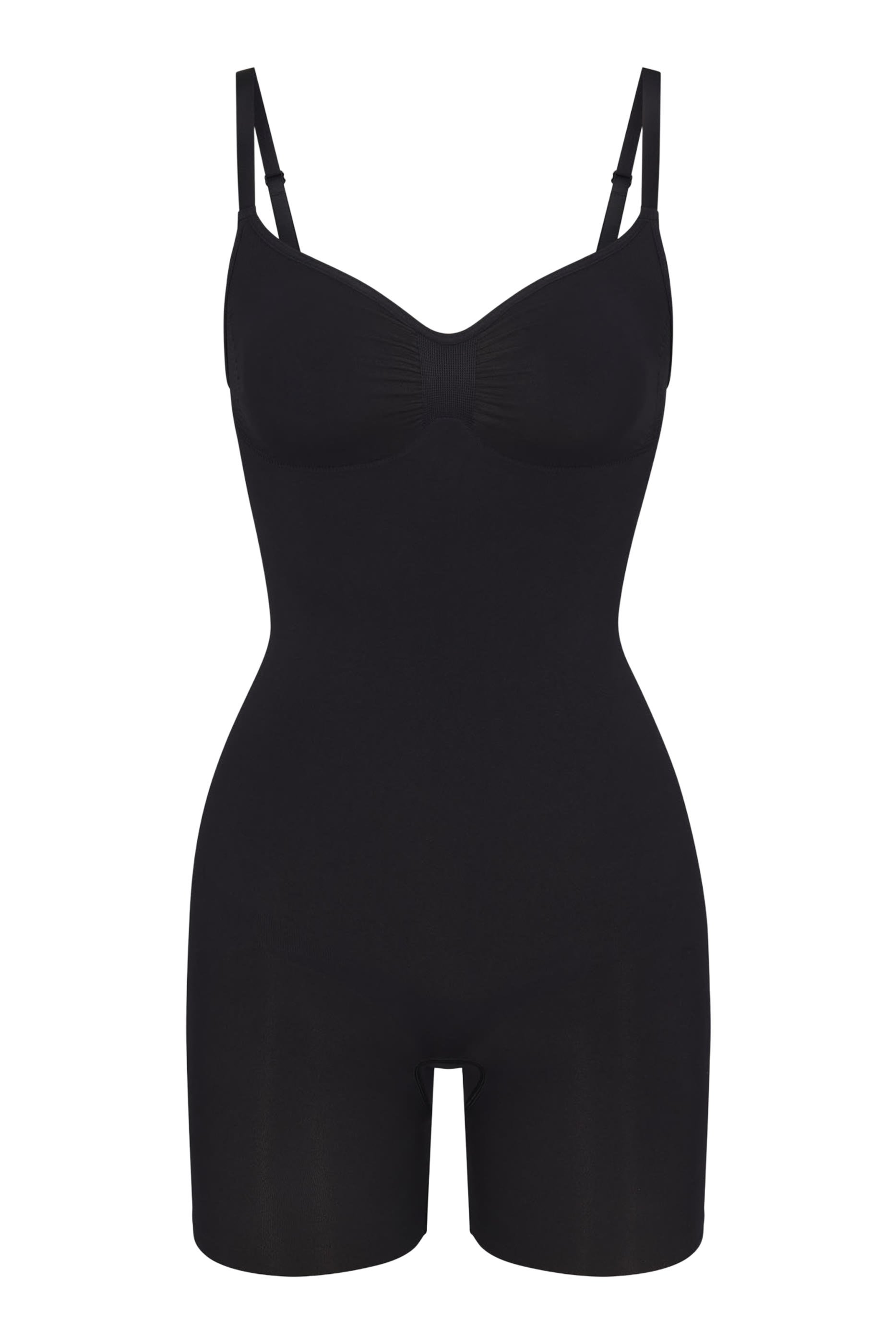 Seamless Sculpt Mid-Thigh Bodysuit 
