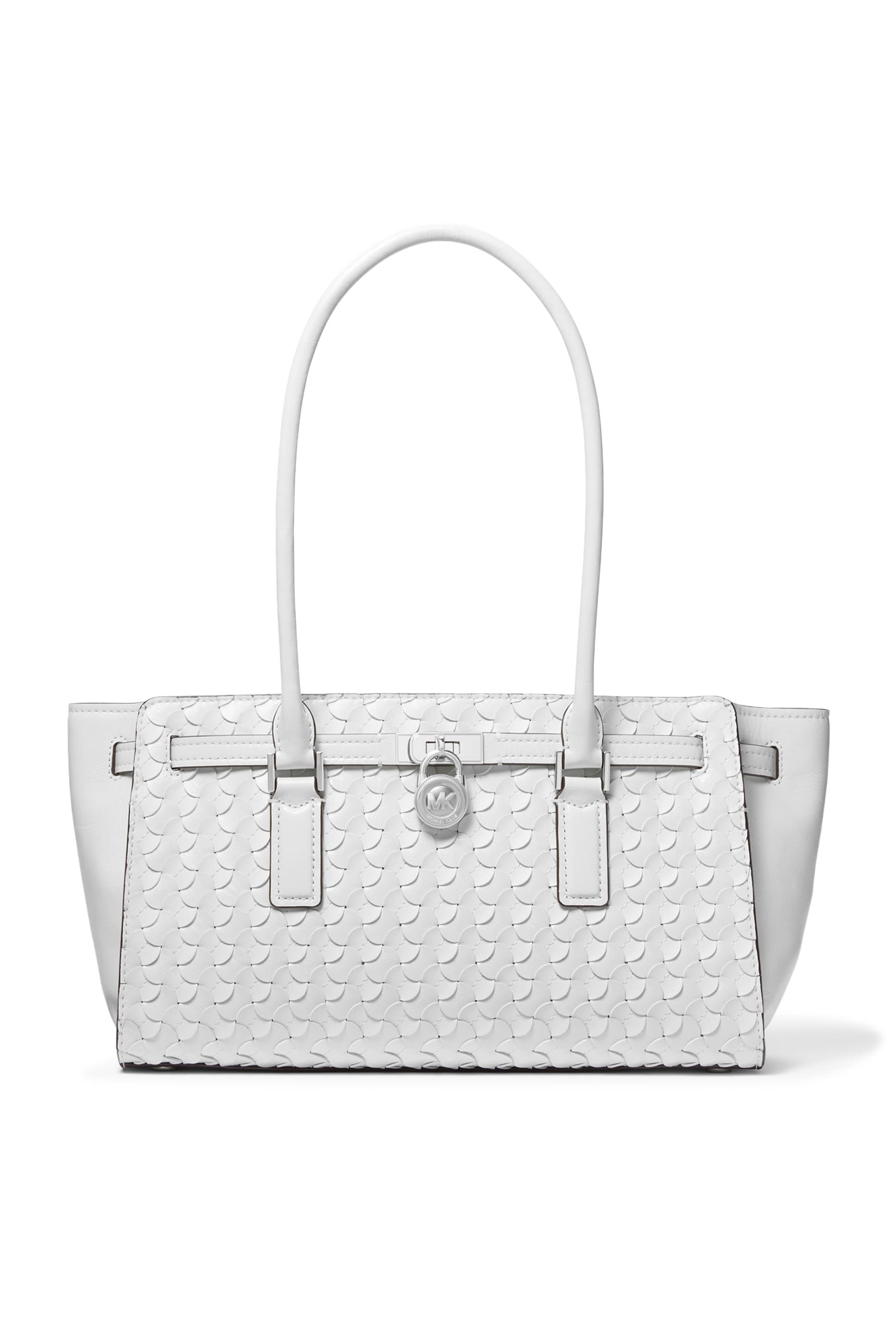 Hamilton Moderne Small Grommeted Leather Satchel