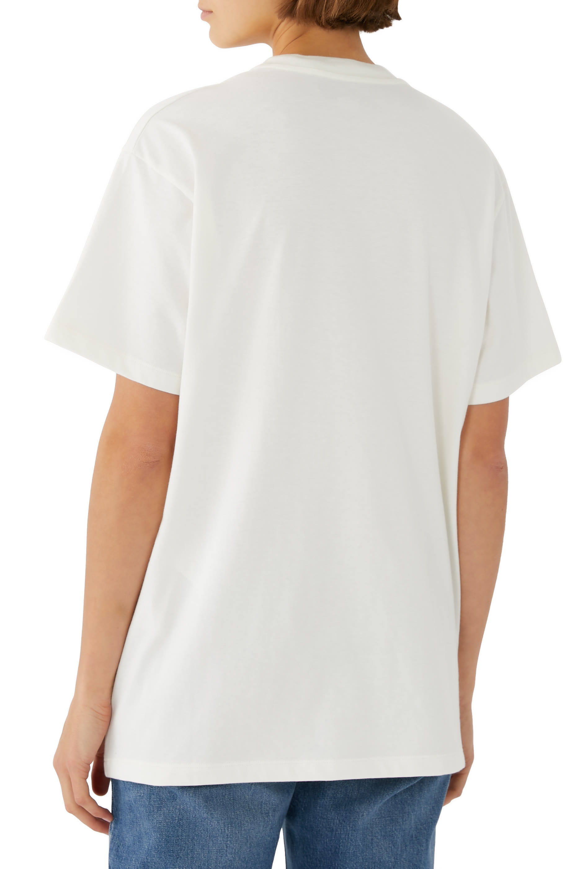 Logo Cotton Jersey Short-Sleeved T-Shirt