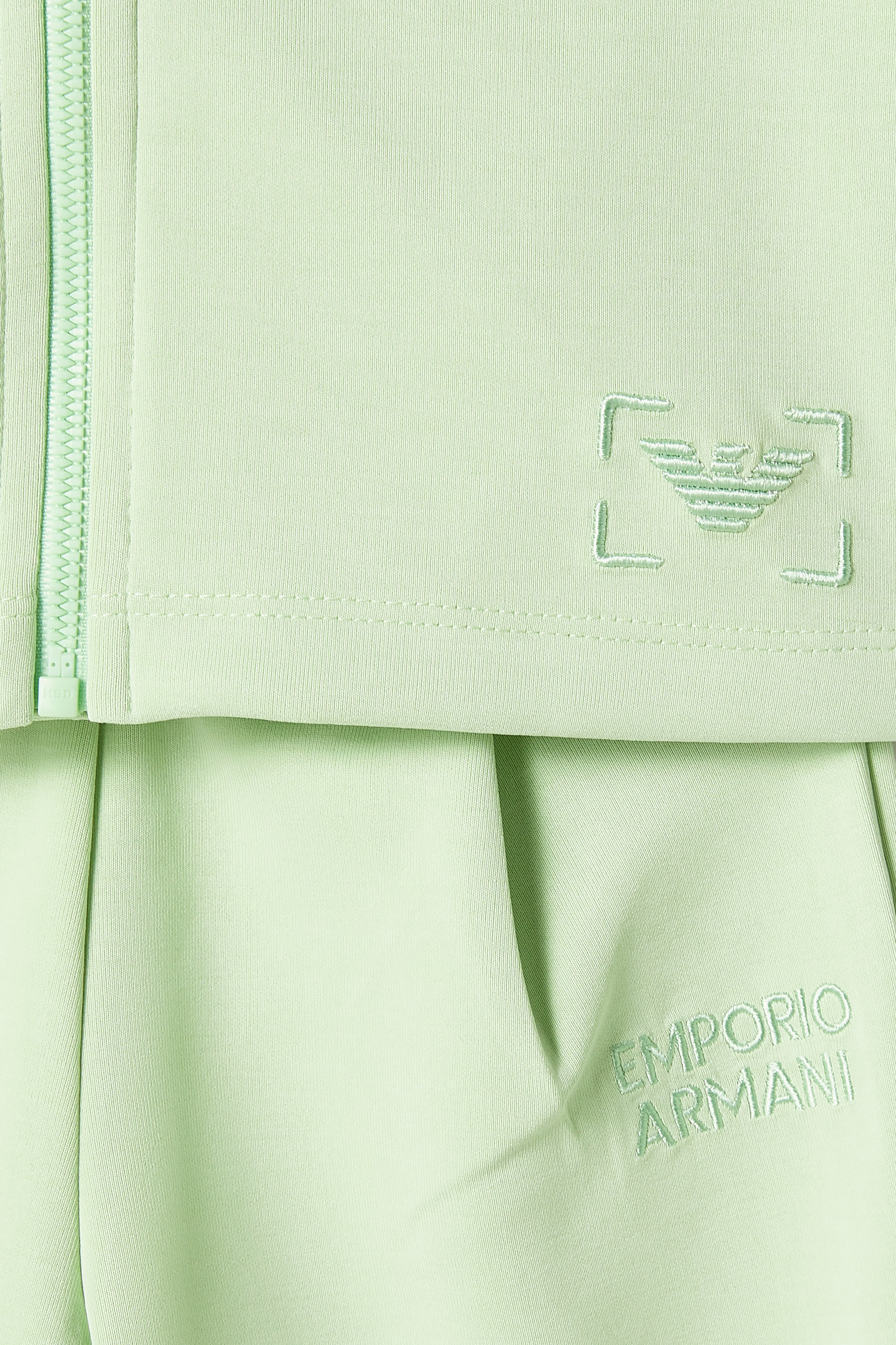 Kids Logo Cotton-Blend Tracksuit Set