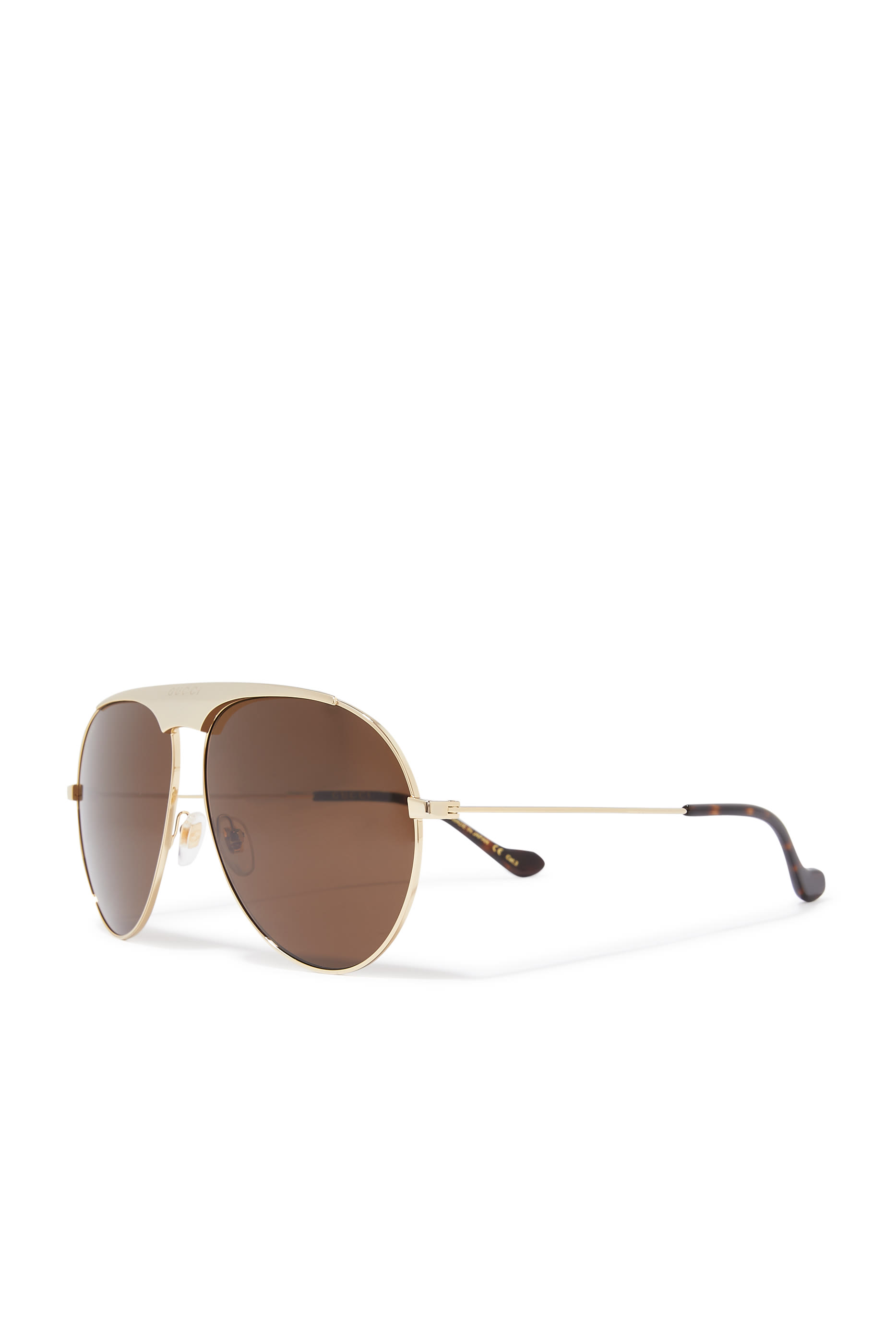 Statement Aviator Sunglasses