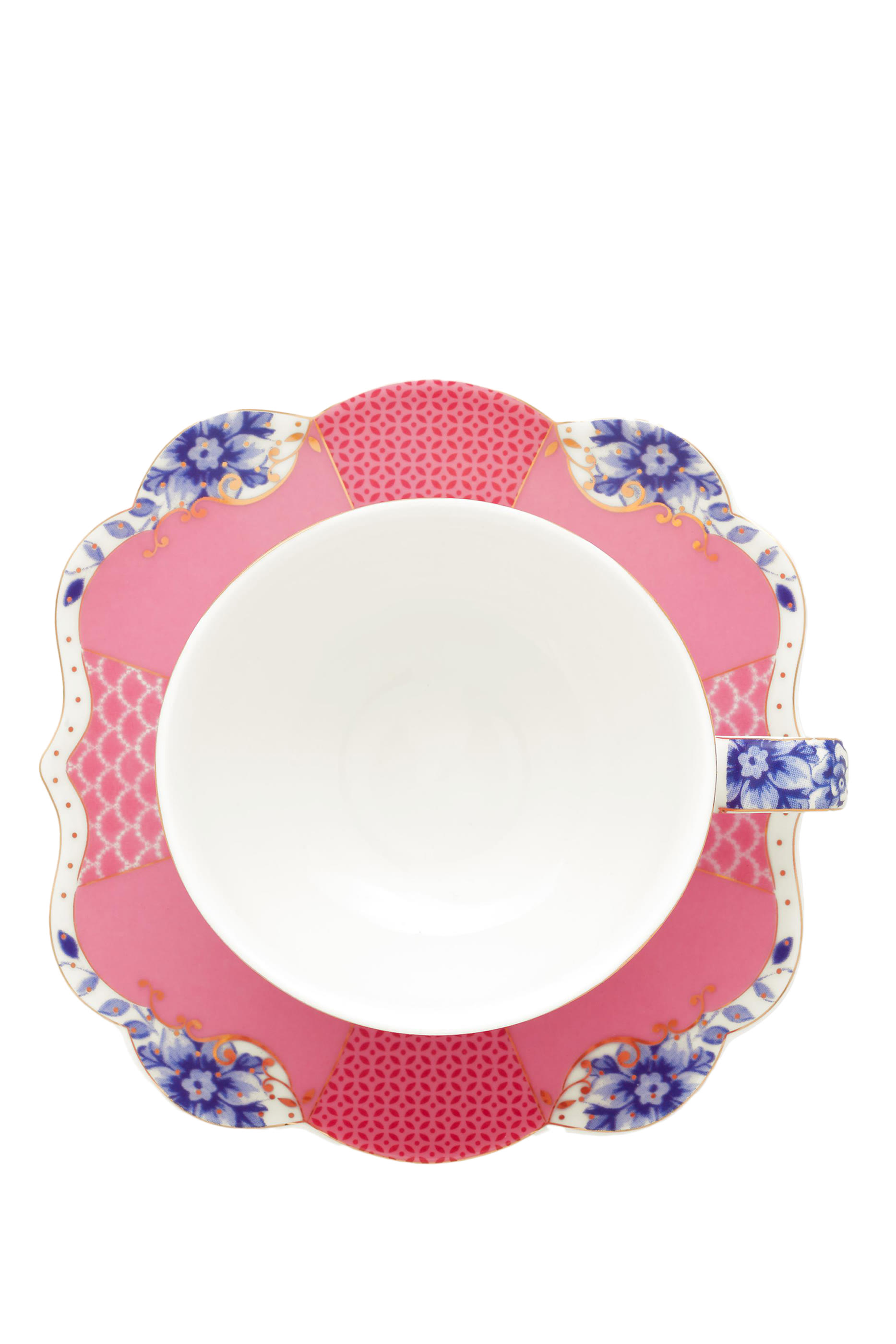 Royal Pink Espresso Cup & Saucer