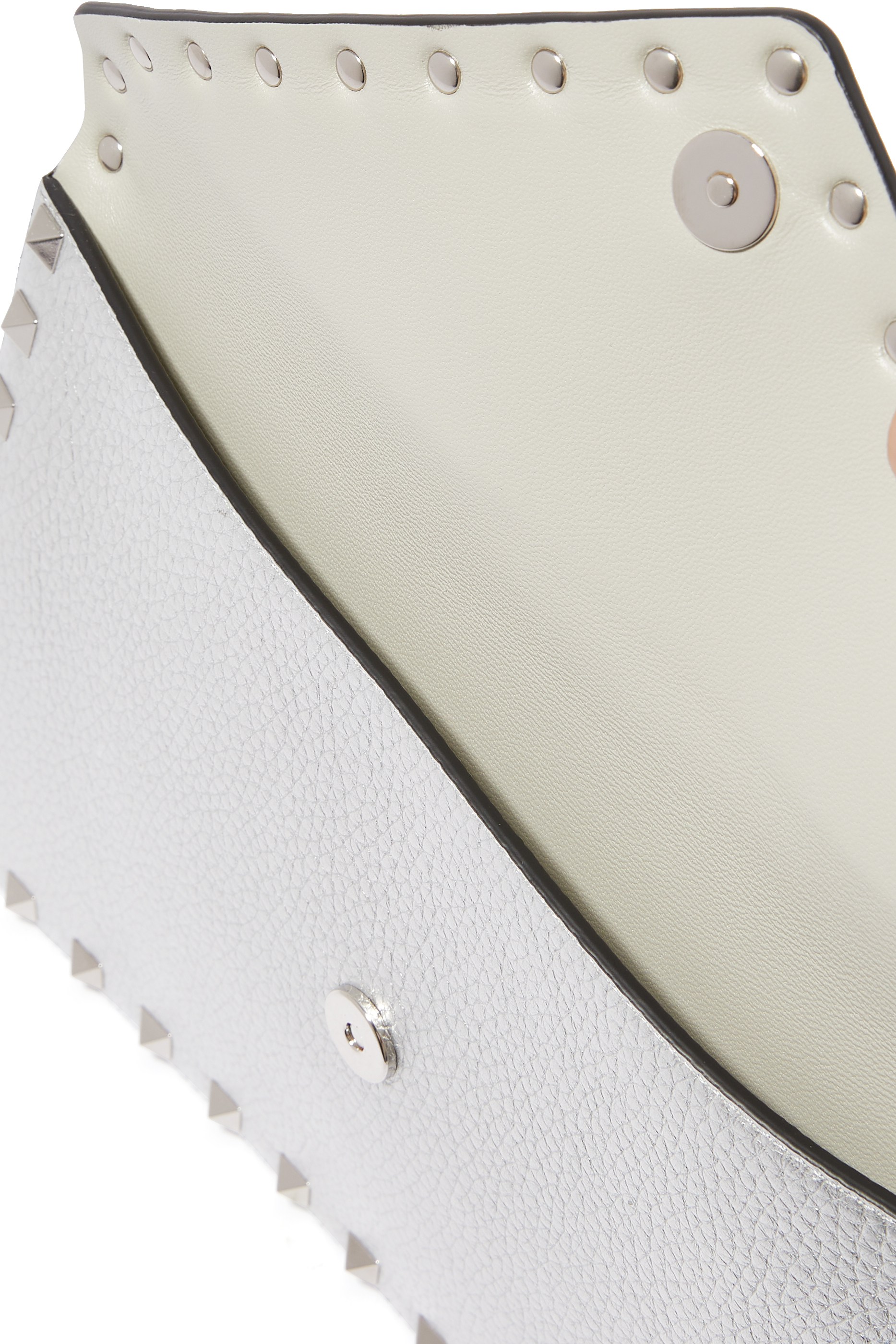 Rockstud Leather Pouch