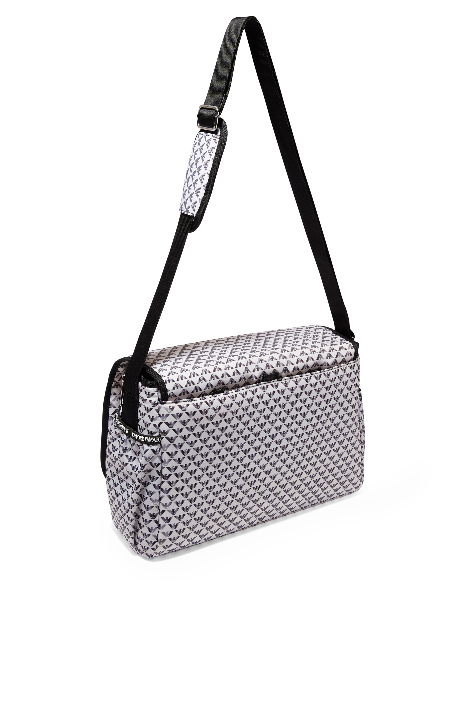 EA Monogram Diaper Bag