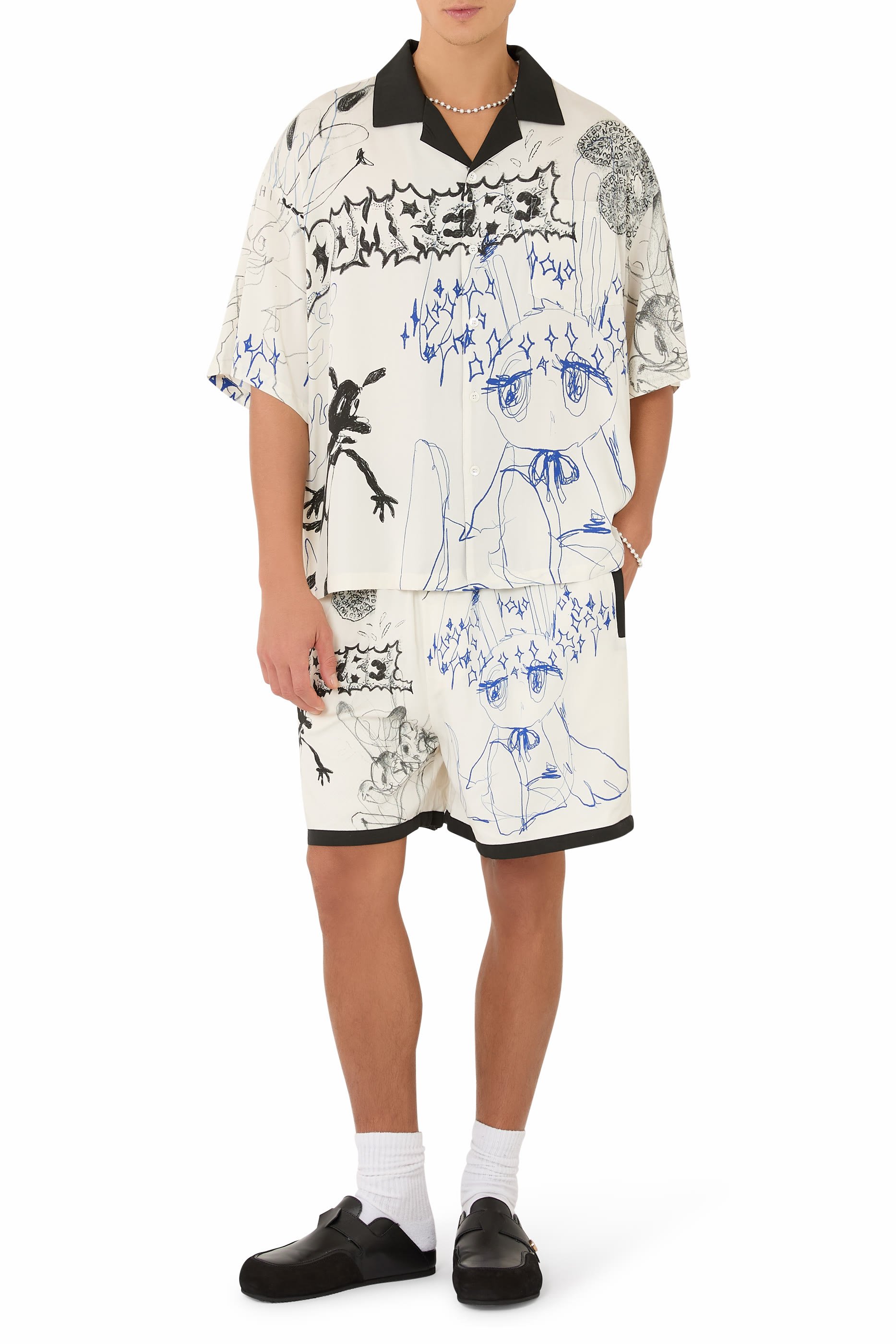 Sketchbook Camp Collar Shirt