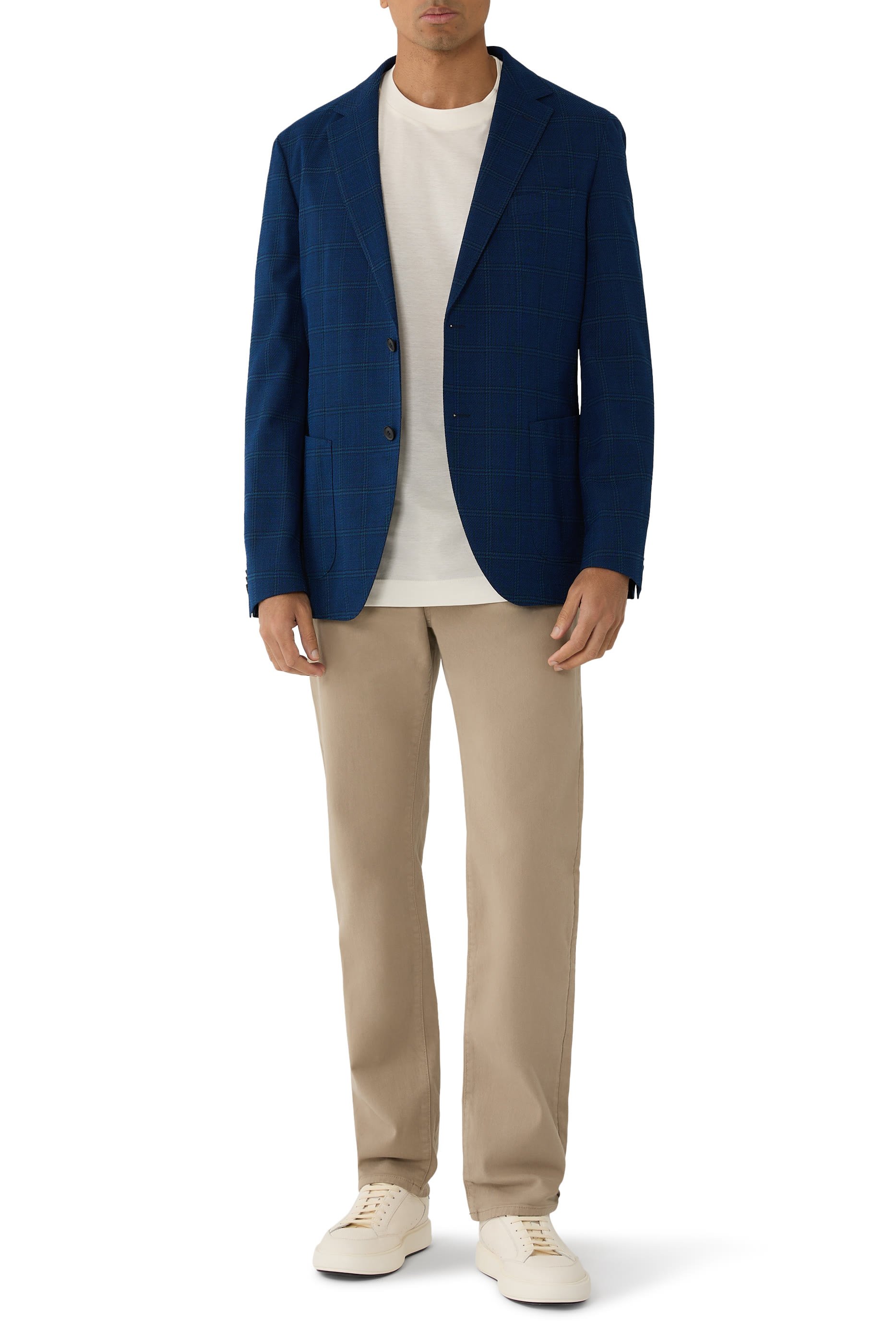 C-Jaye Checkered Wool Jacket