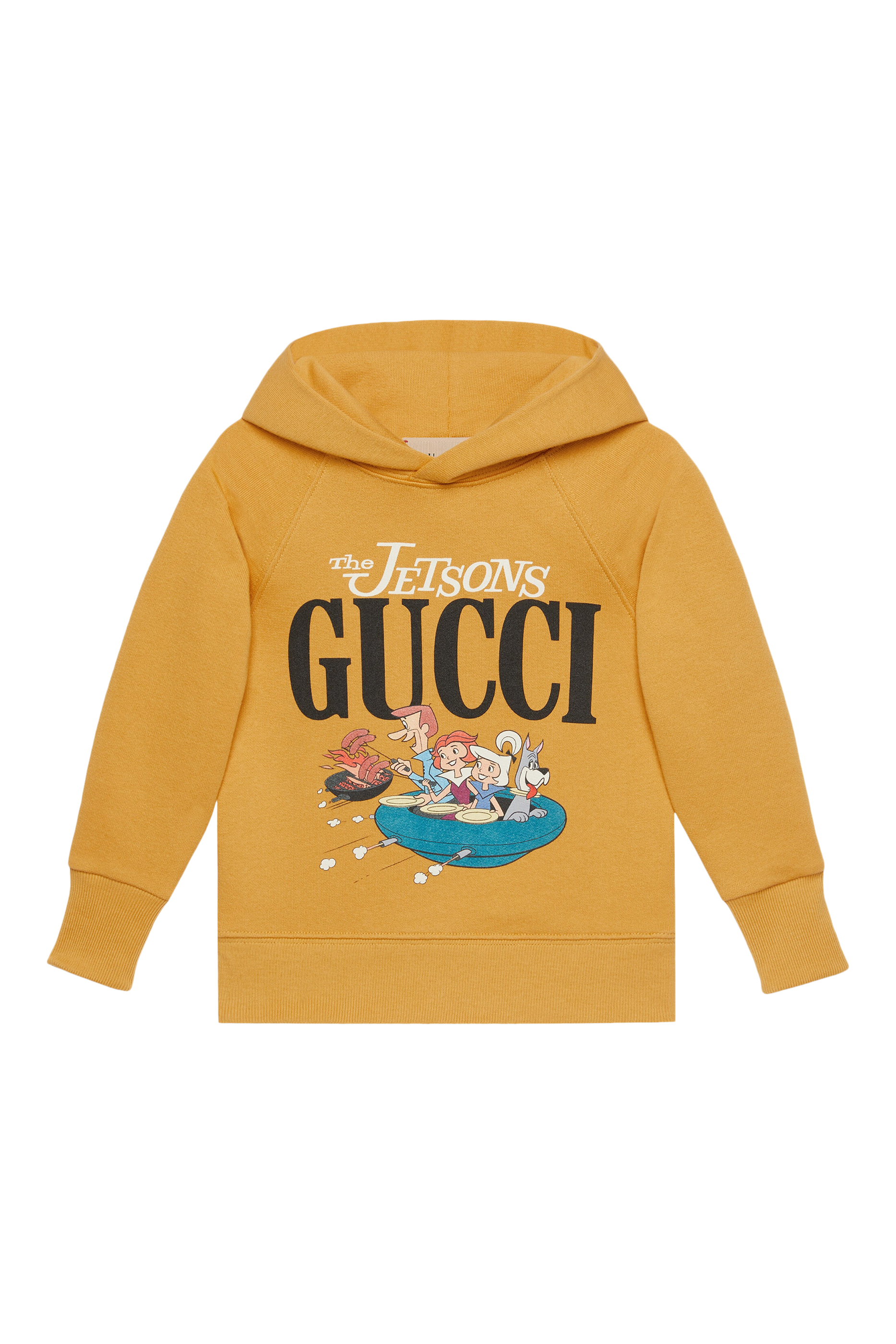 Kids Jetsons Printed Cotton Hooded Sweatshirt